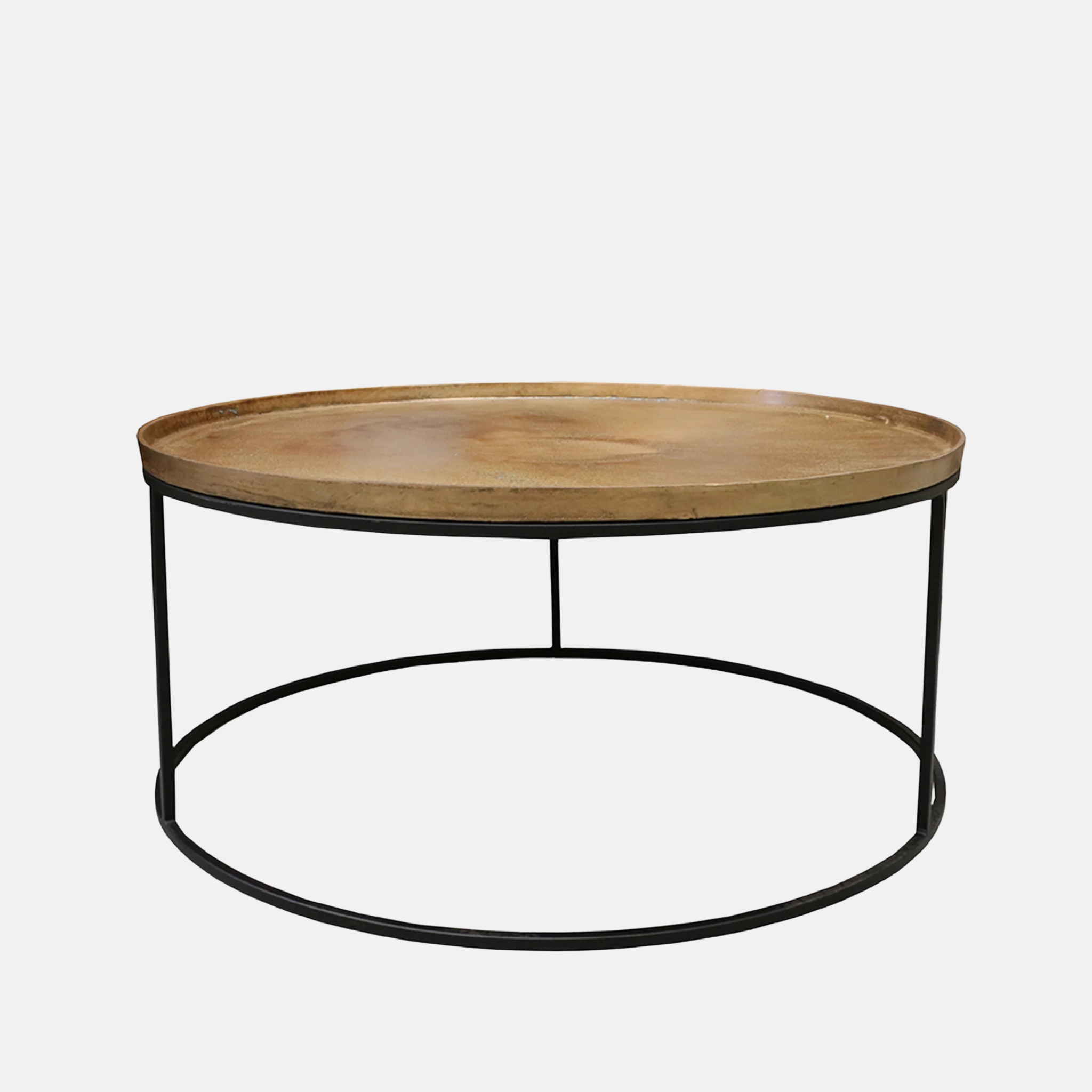 Chelsea Coffee Table - Brass