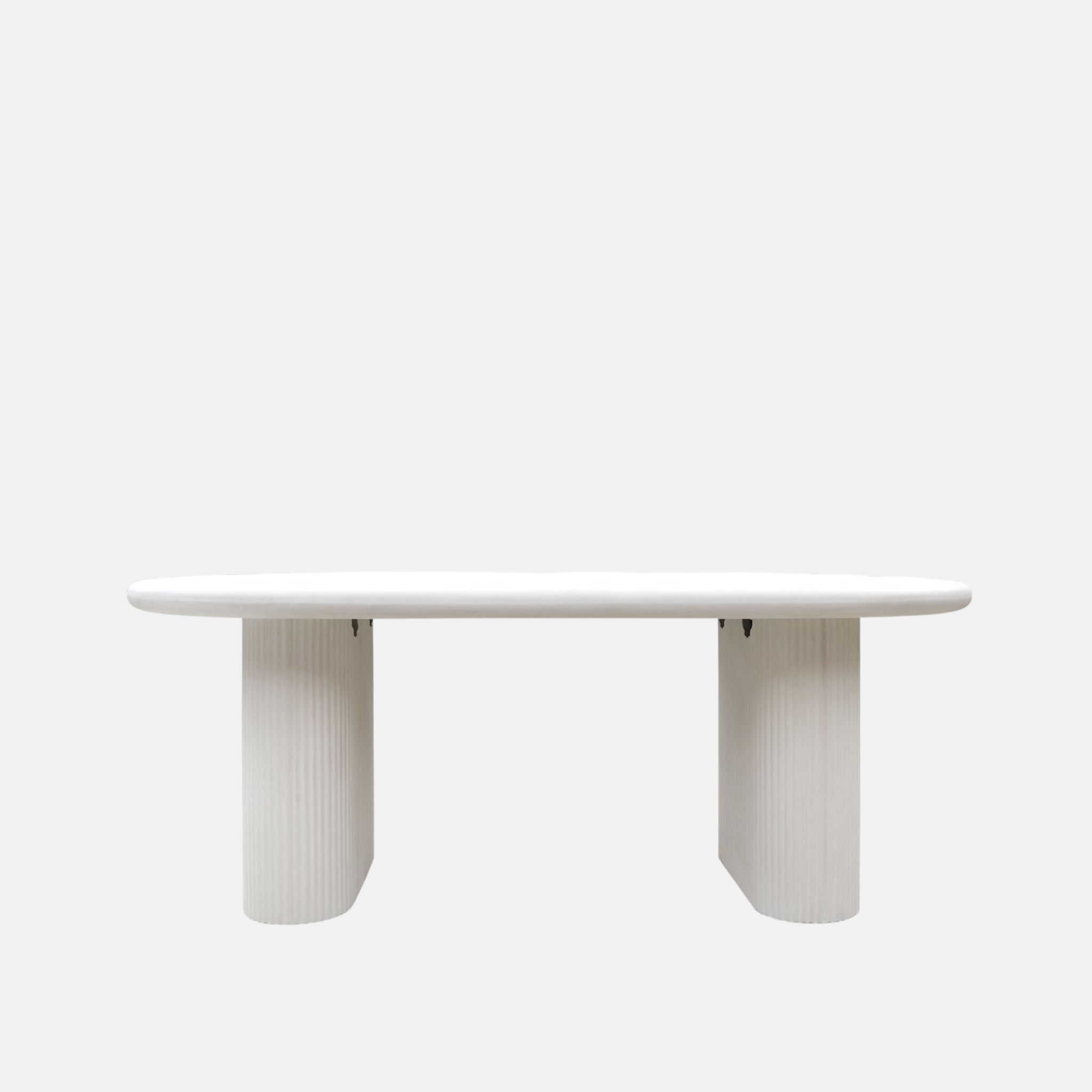Solona OUTDOOR CONCRETE TABLE - White