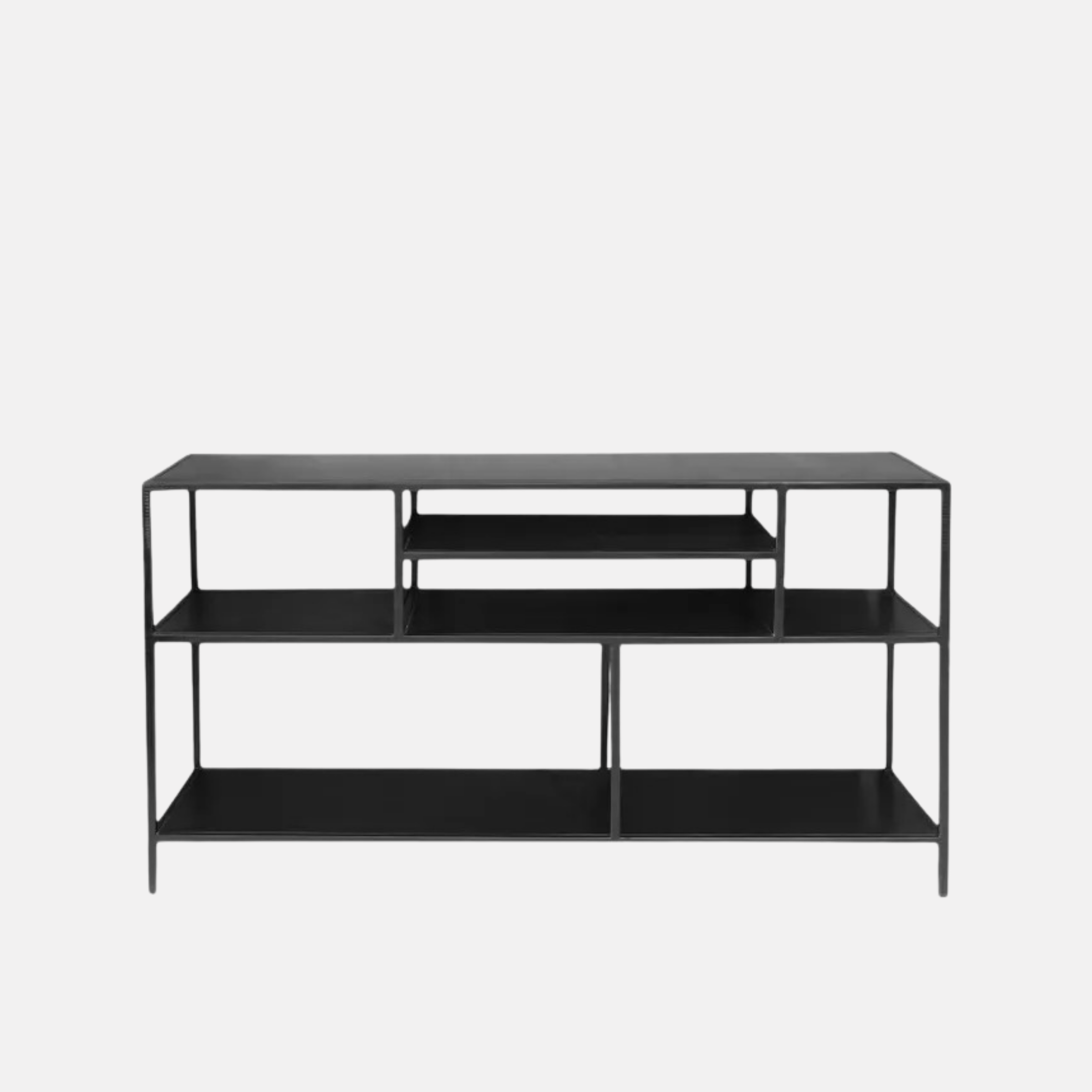 Open Iron Shelf Console - Large