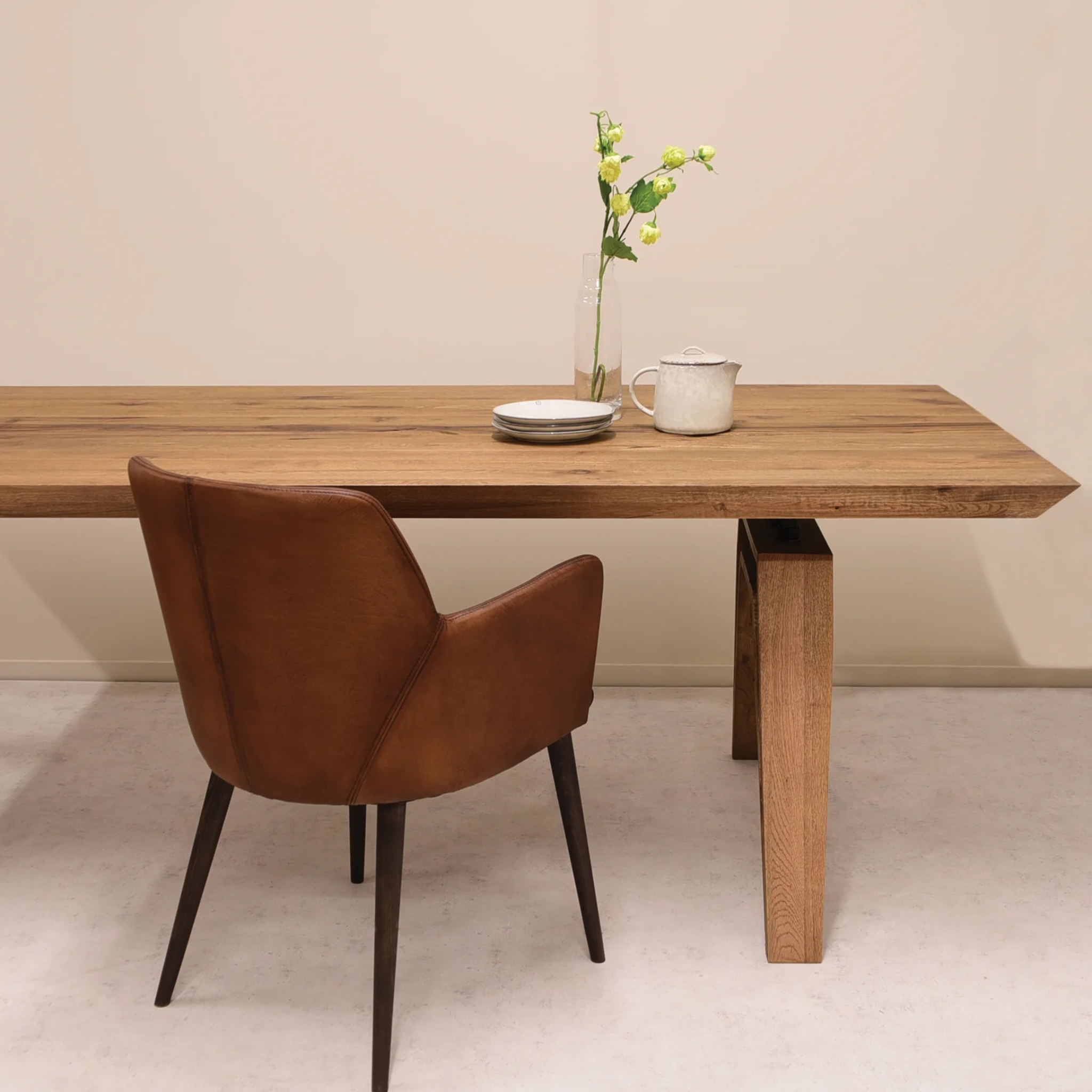 Stewart Leather Dining Chair