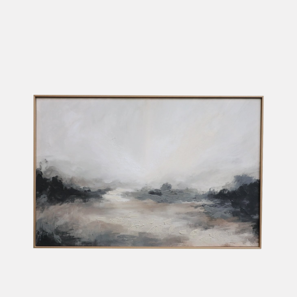 Dusk Framed Canvas