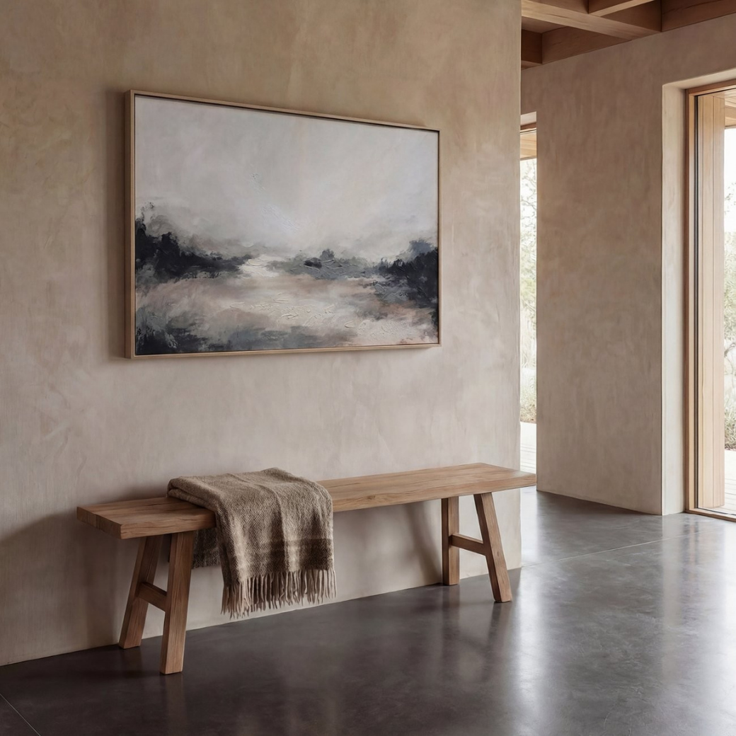 Dusk Framed Canvas
