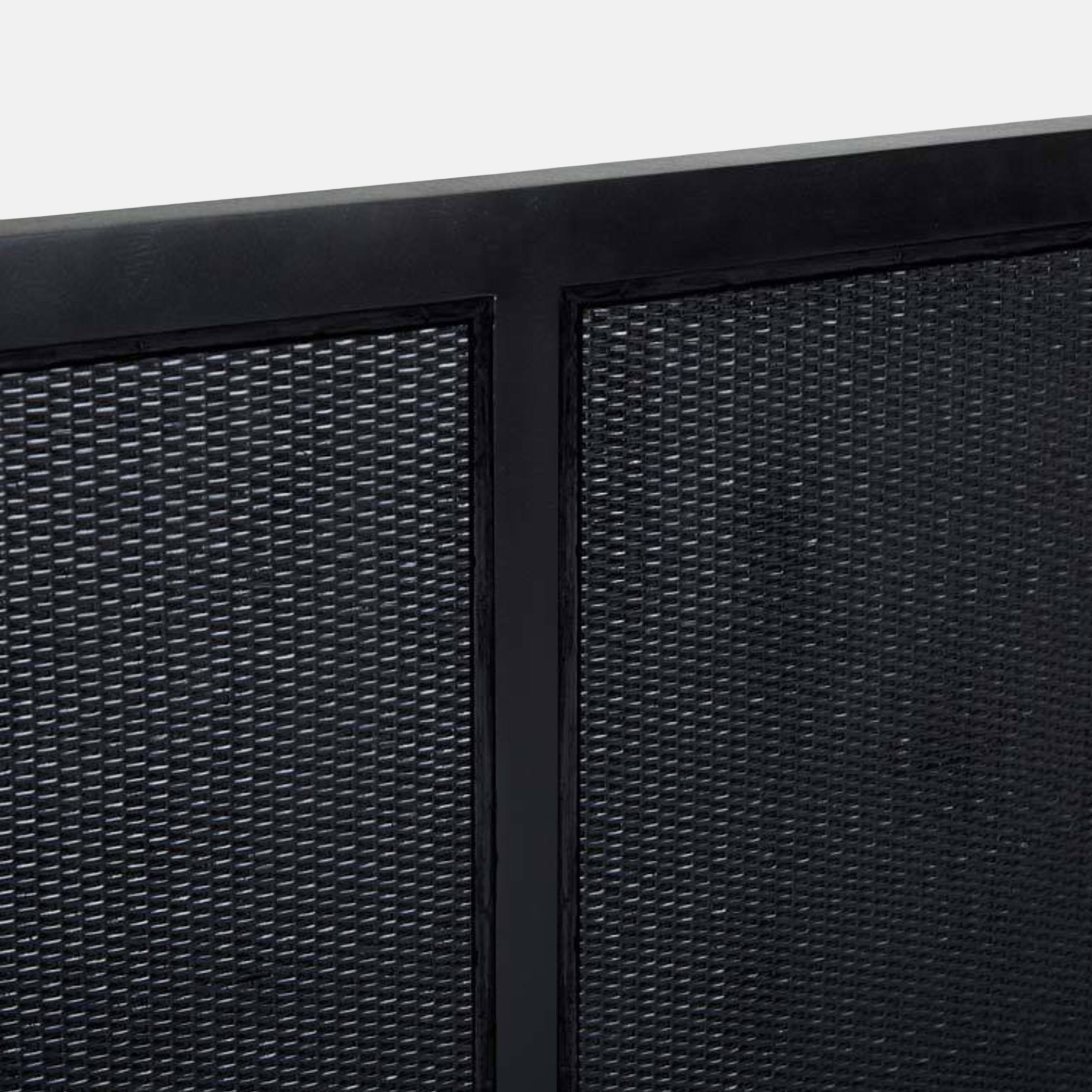 Tennyson Woven Super King Bedhead - Black