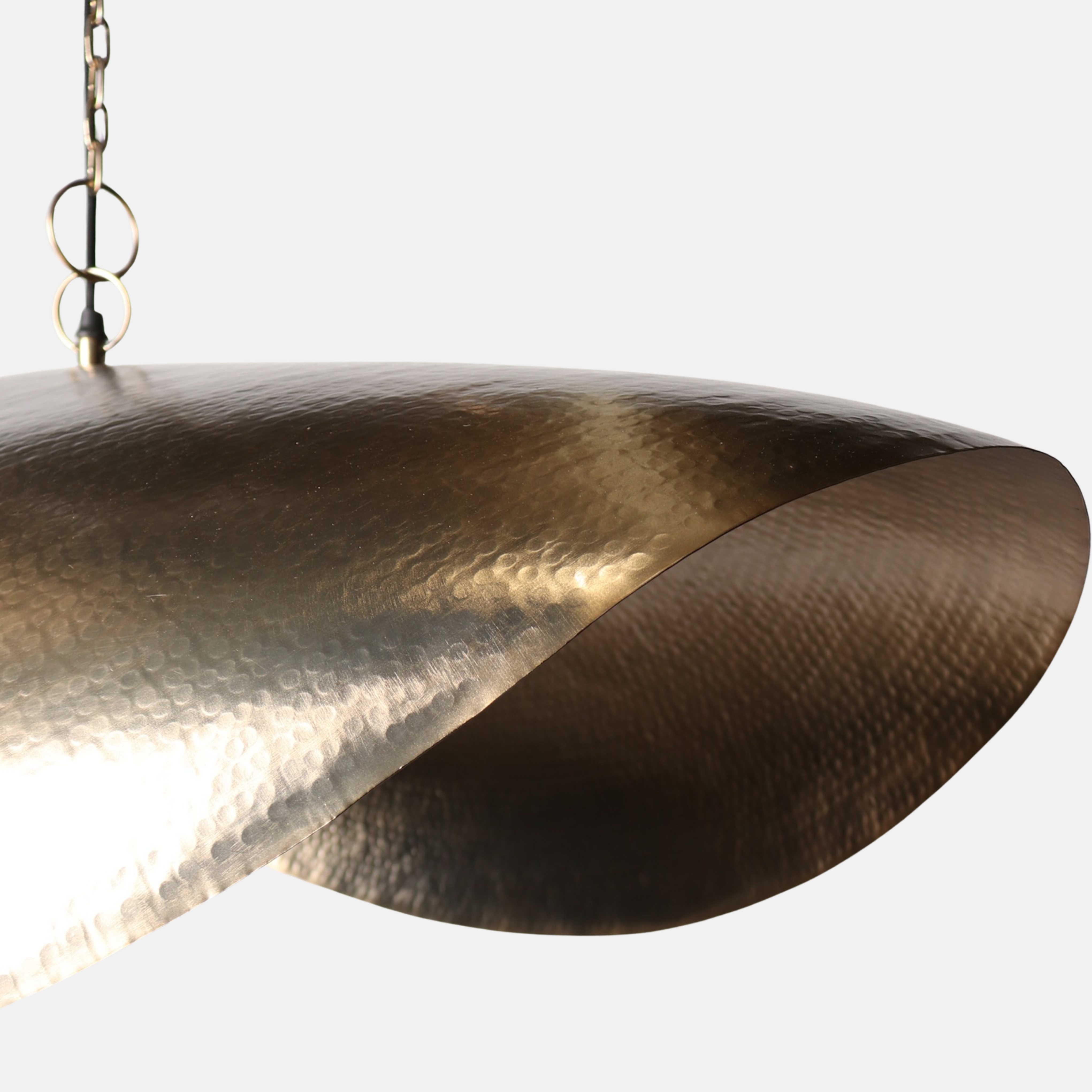 Geri Pendant Large - Brass
