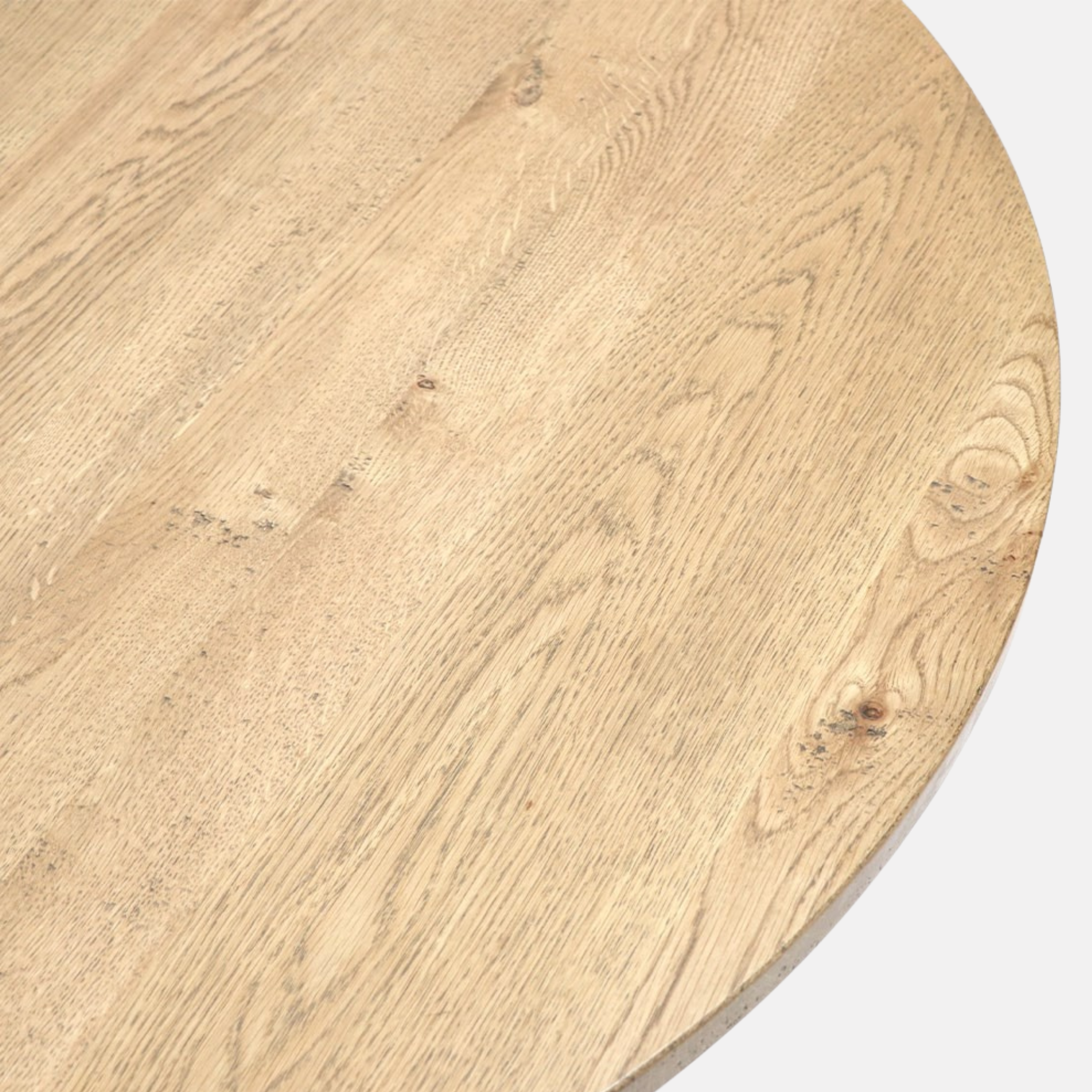 Vassa Round Dining Table Small - Oak