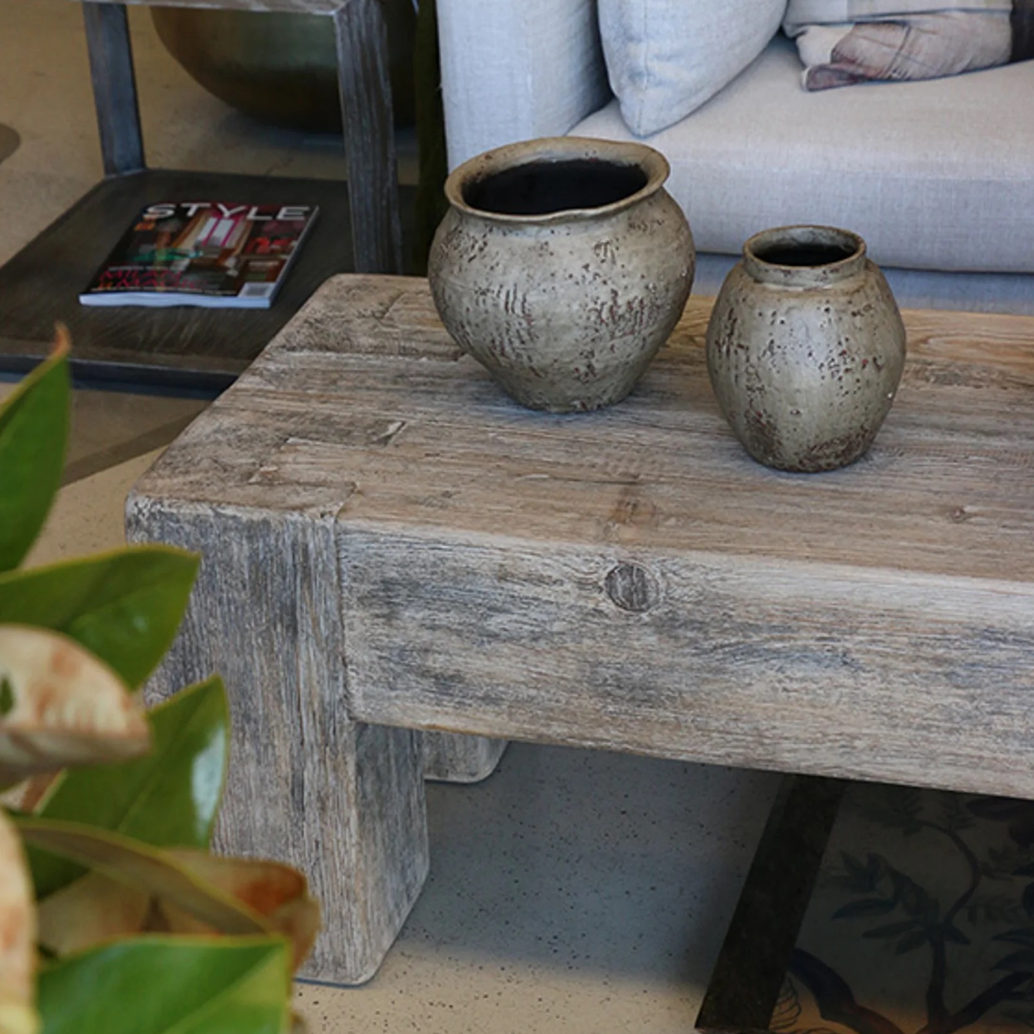 Wanaka Narrow Coffee Table - Solid Pine