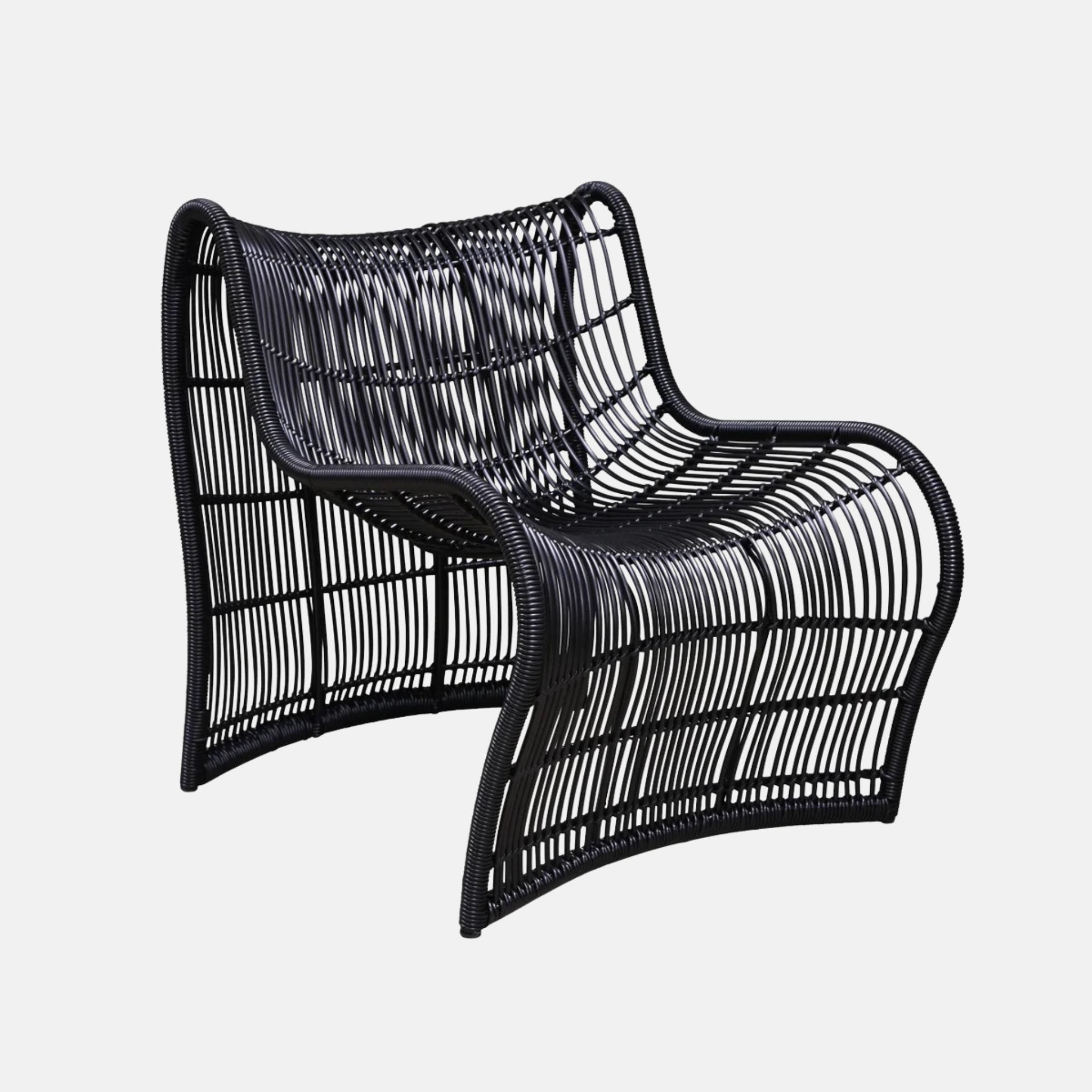 Wave Outdoor Chair - Black