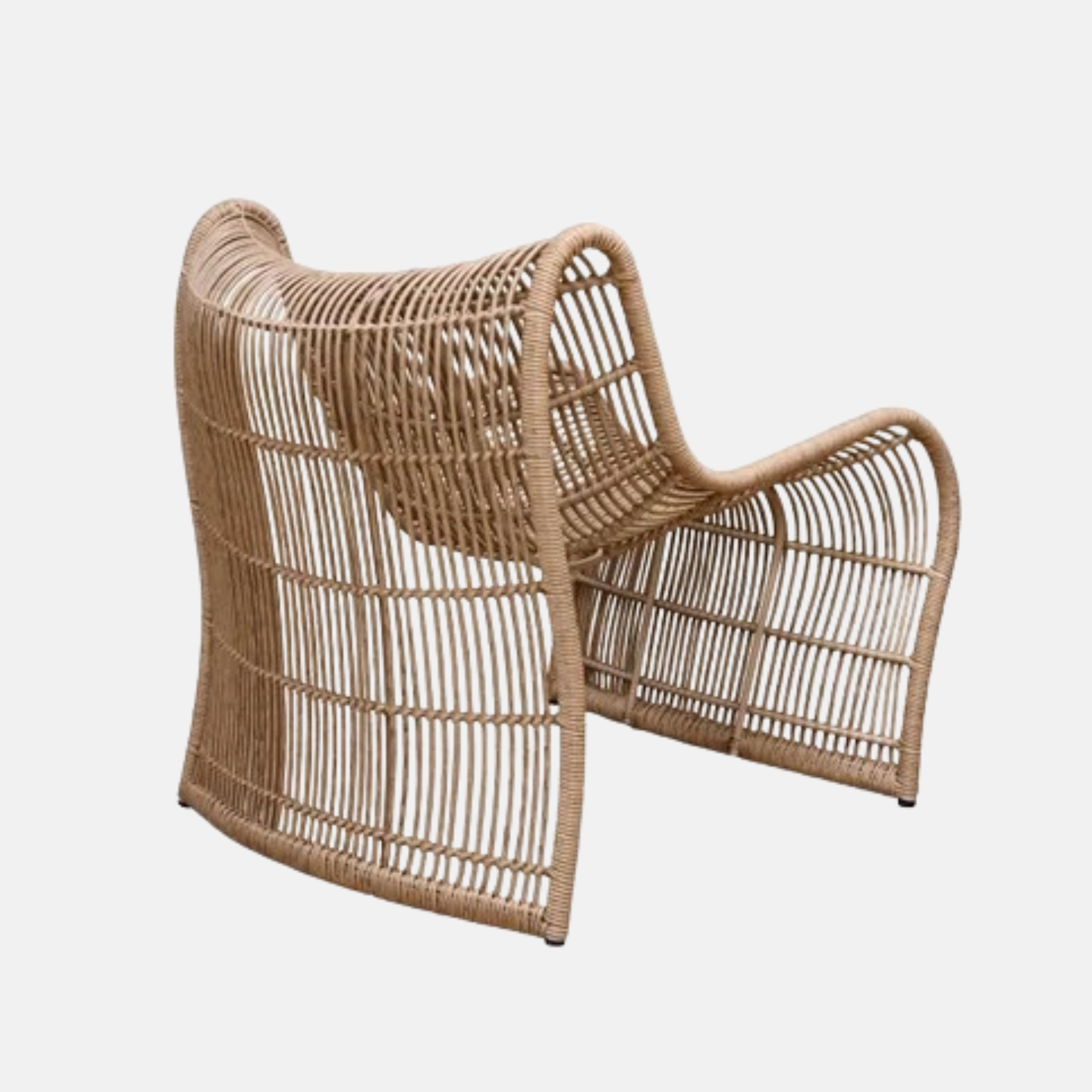 Wave Outdoor Chair - Light Natural