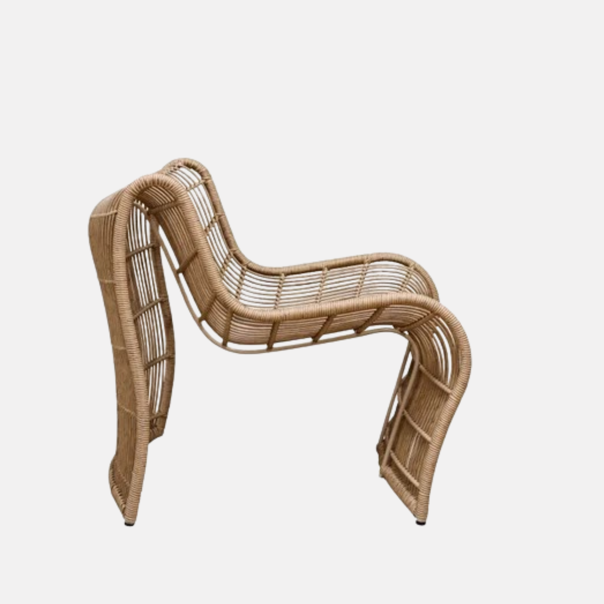 Wave Outdoor Chair - Light Natural