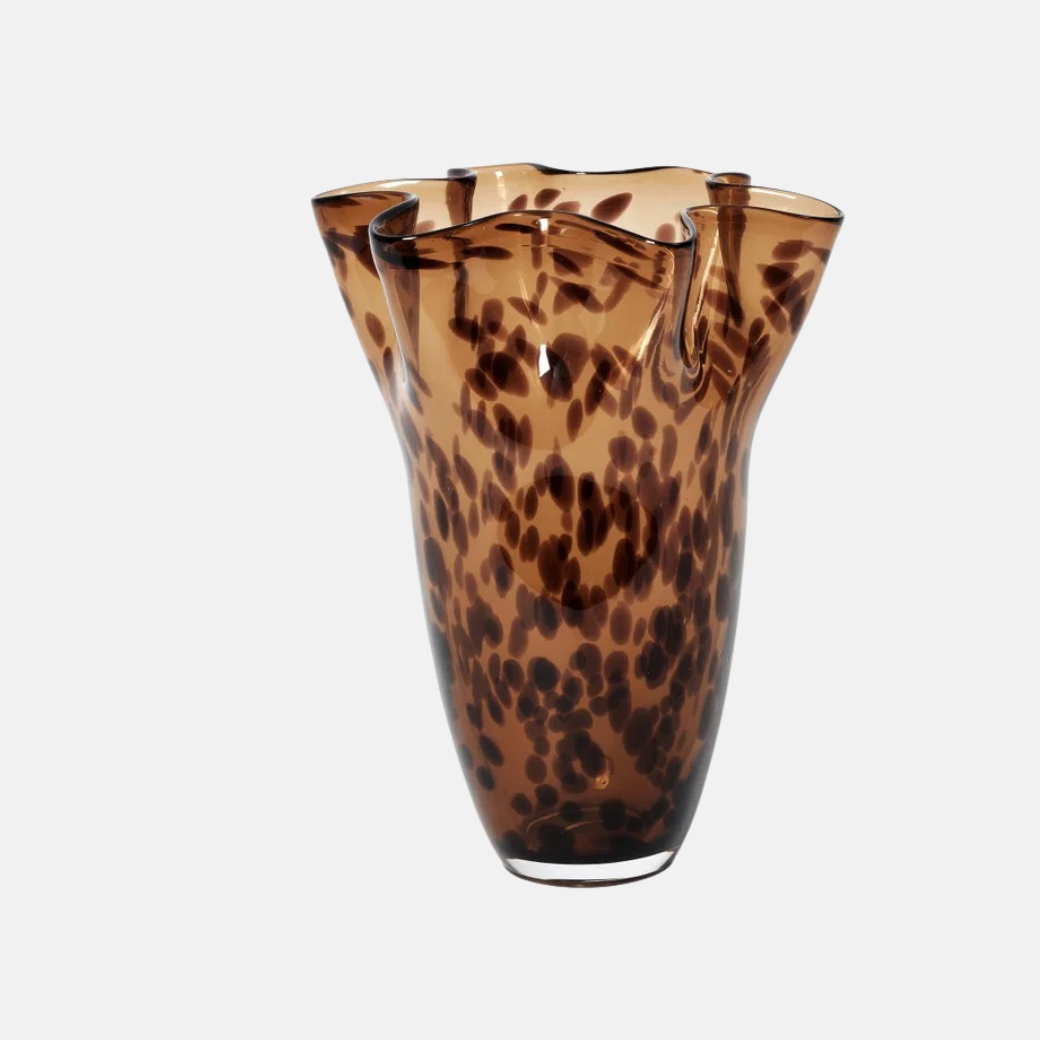 Broste Liva Leopard Vase