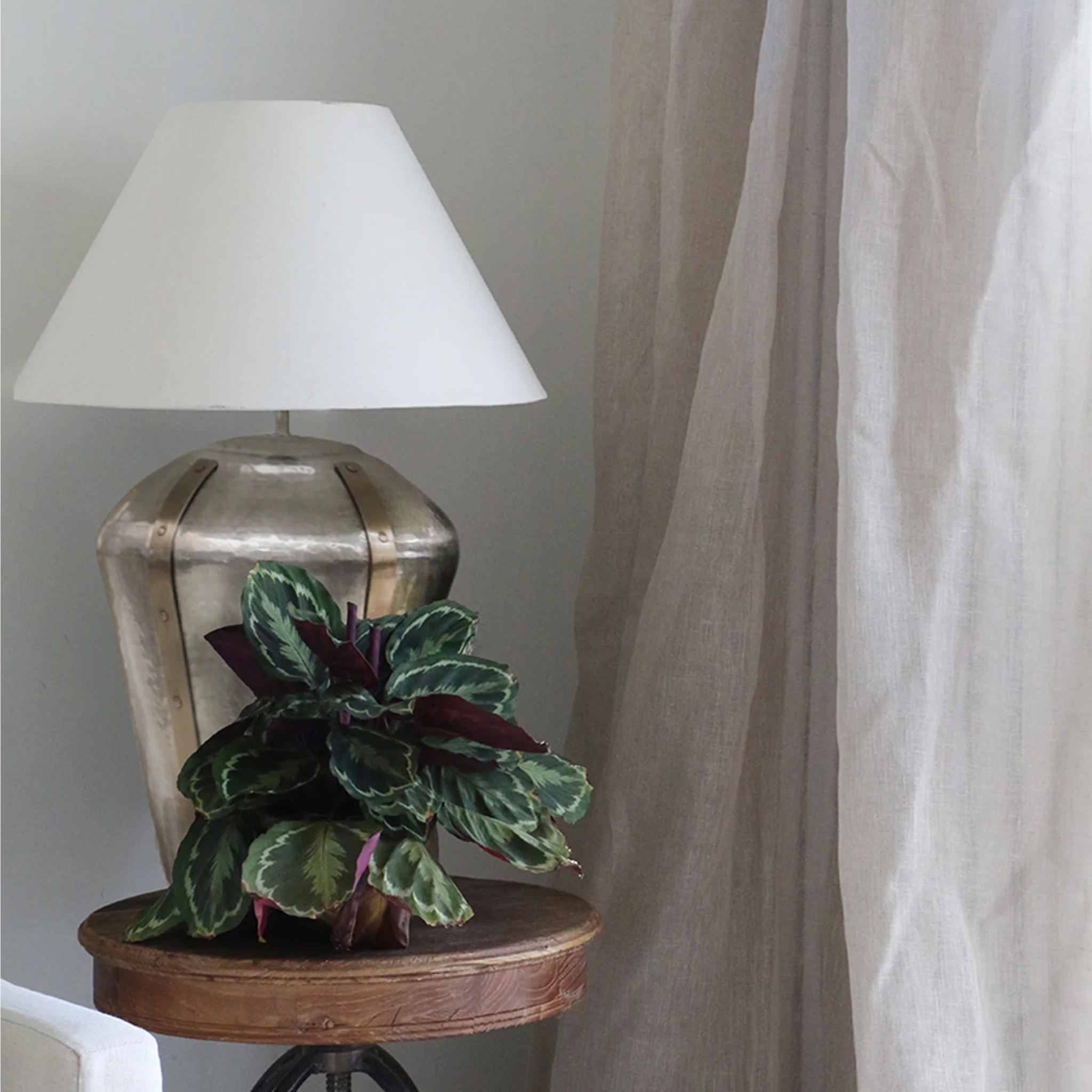 Luberon Lamp - Silver