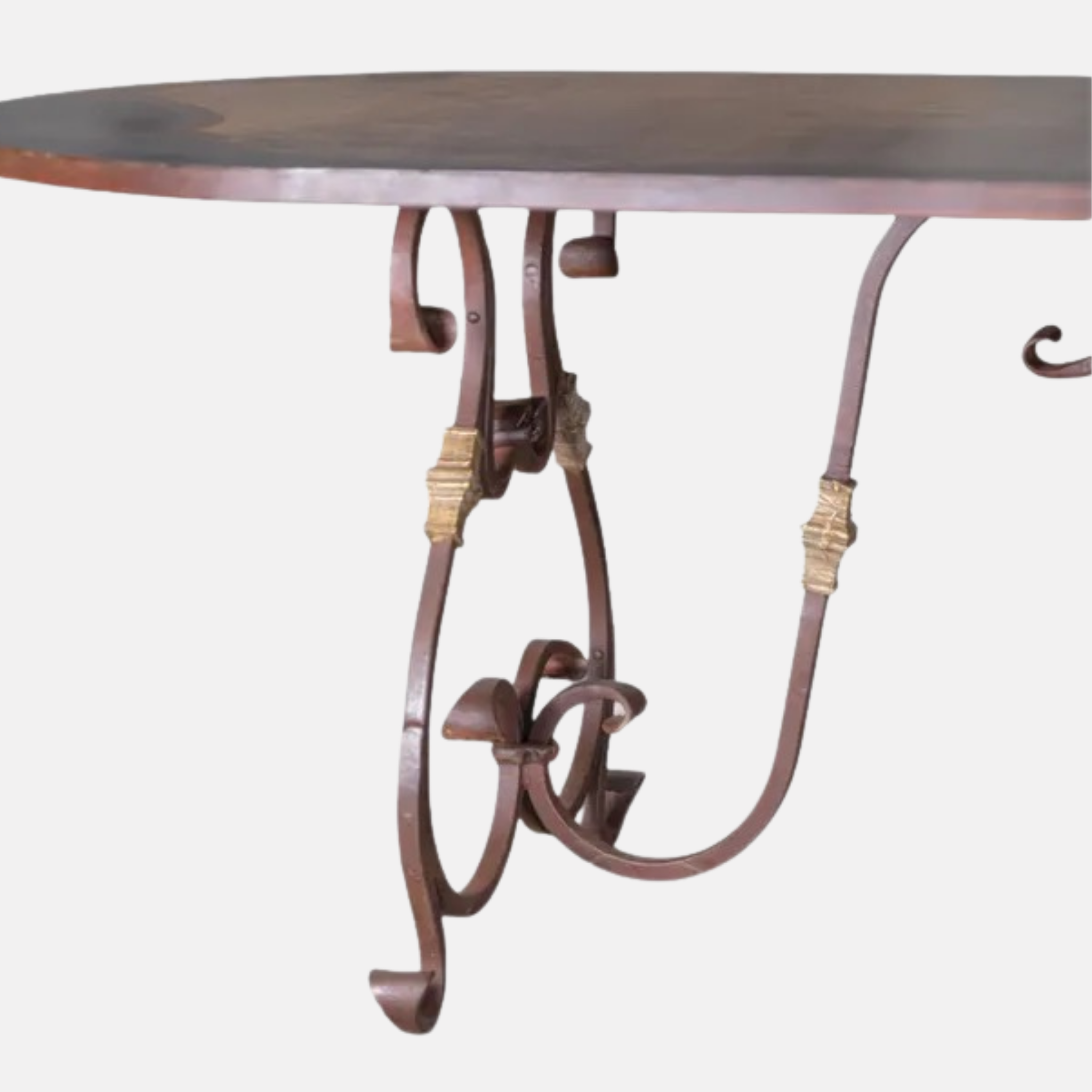 Palisaide Wrought Iron Dining Table