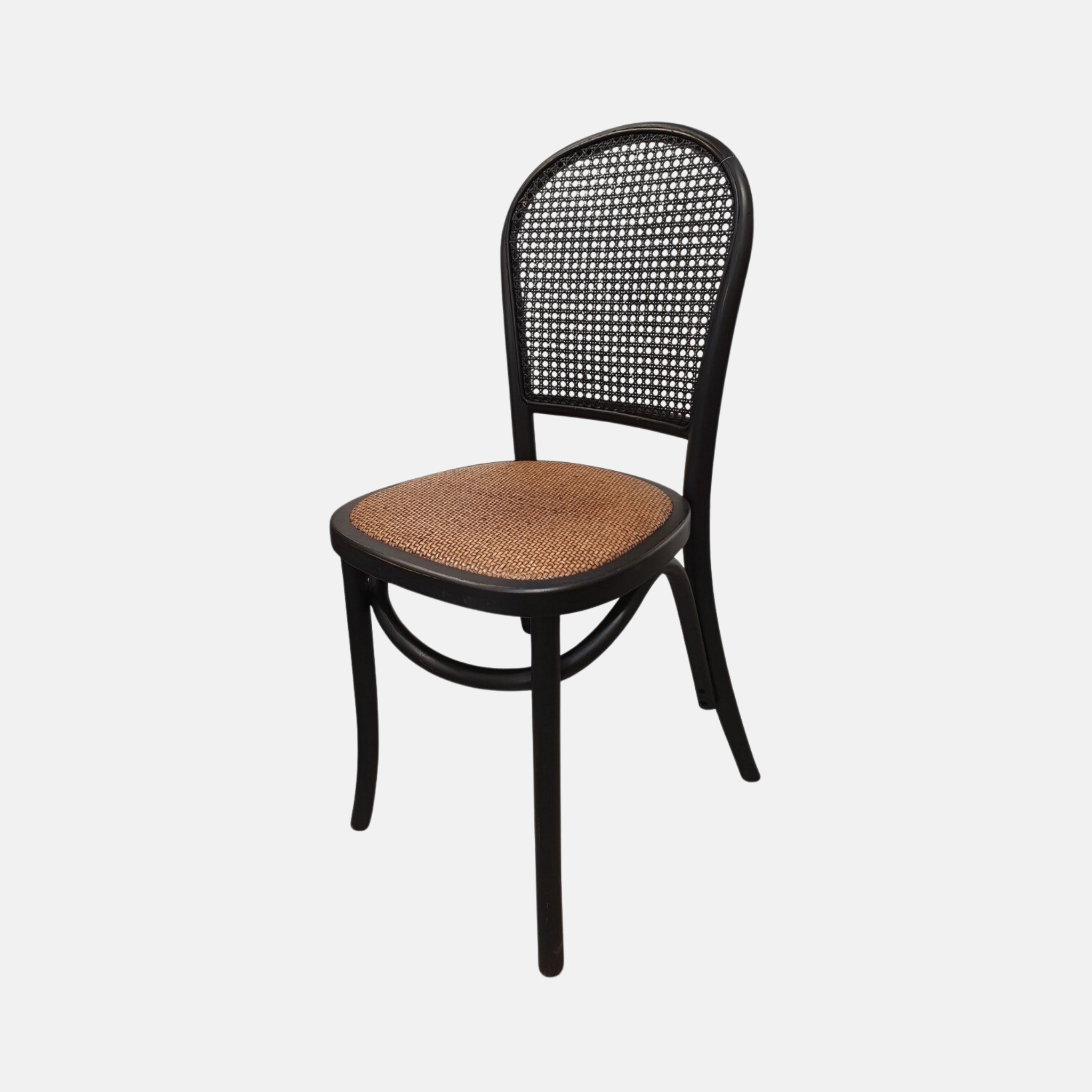 Mylo Rattan Dining Chair Black