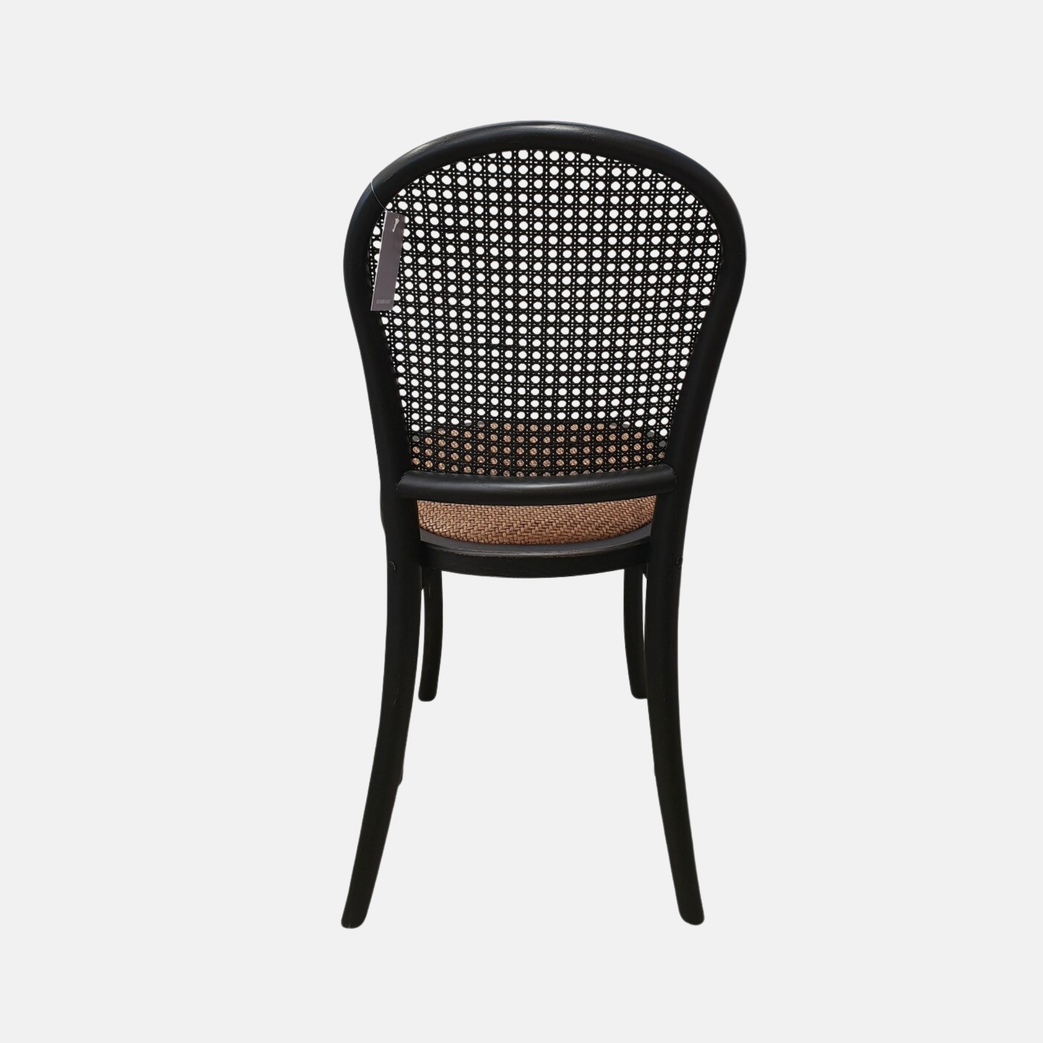 Mylo Rattan Dining Chair Black