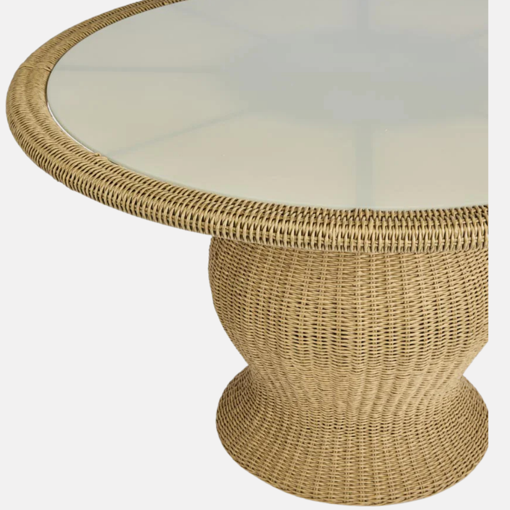 Cassius Round Outdoor Rattan Table