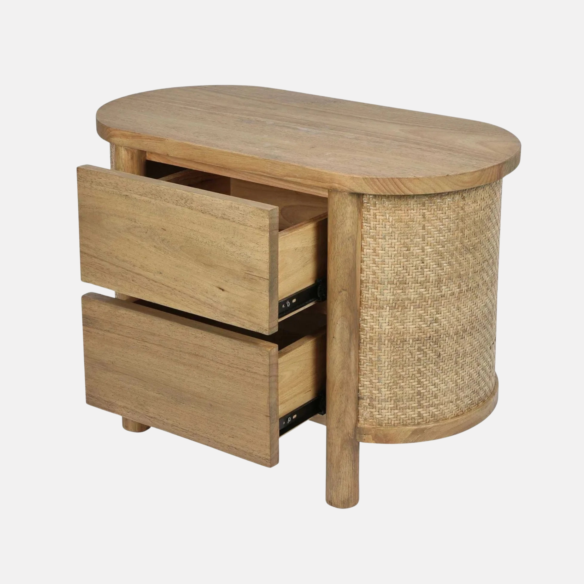 Maldives Rattan Bedside