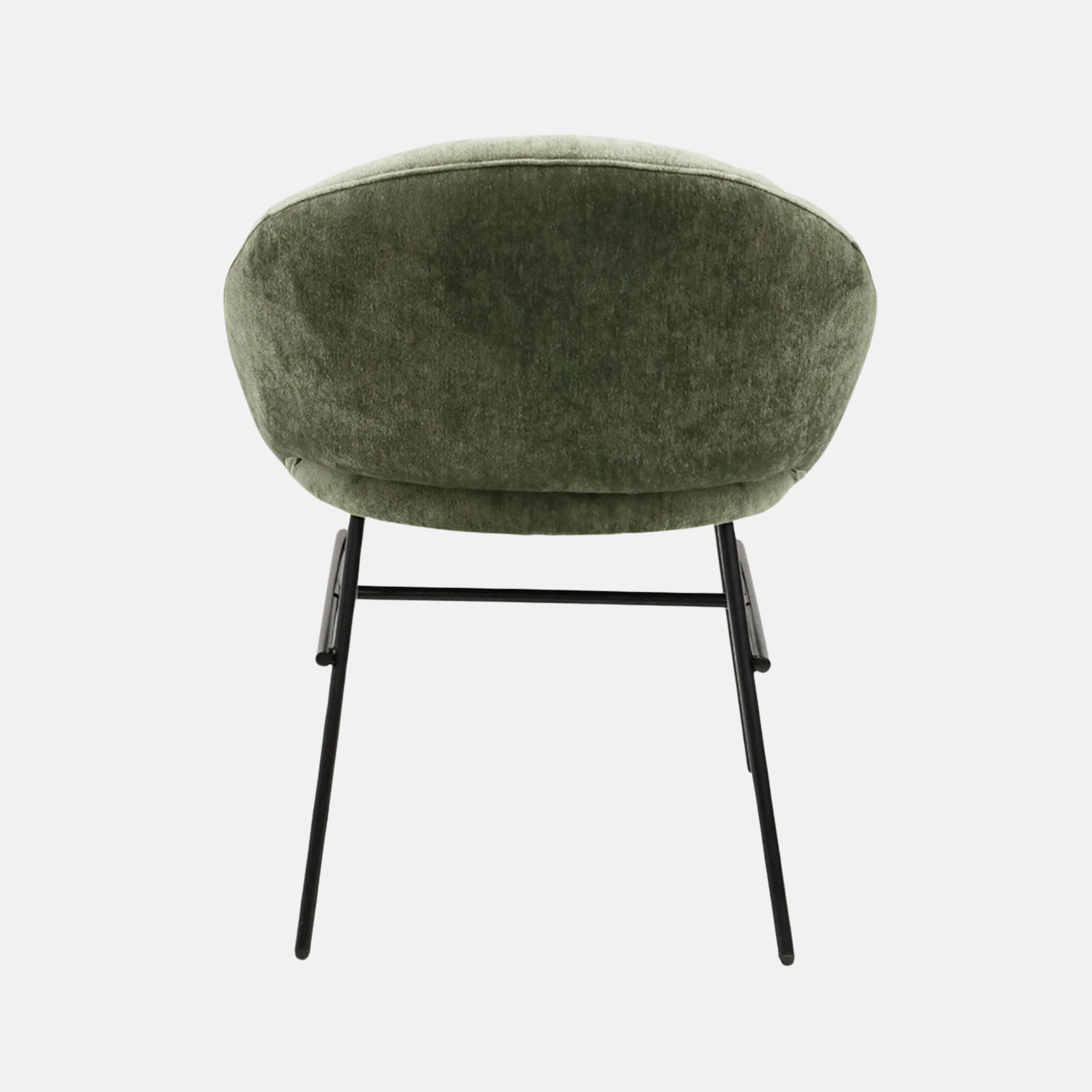 Sanchia Green Velvet Dining Chair