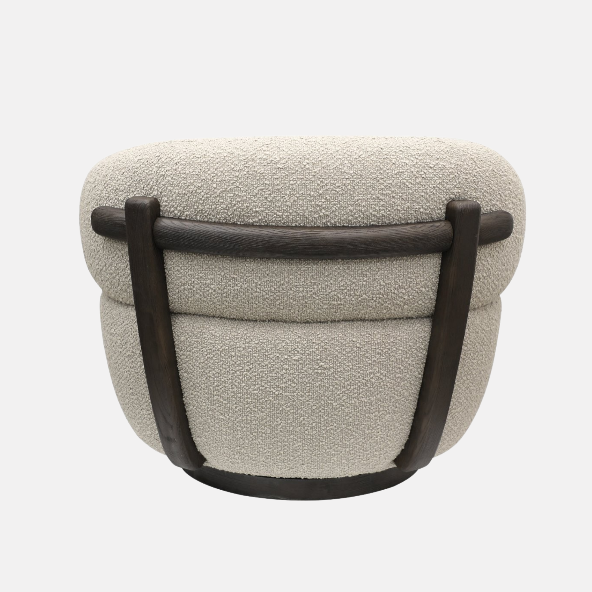 Alwin Swivel Armchair - Natural