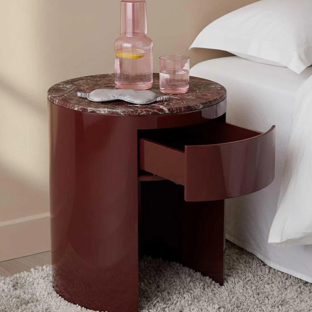Nobo Bedside - Matt Red
