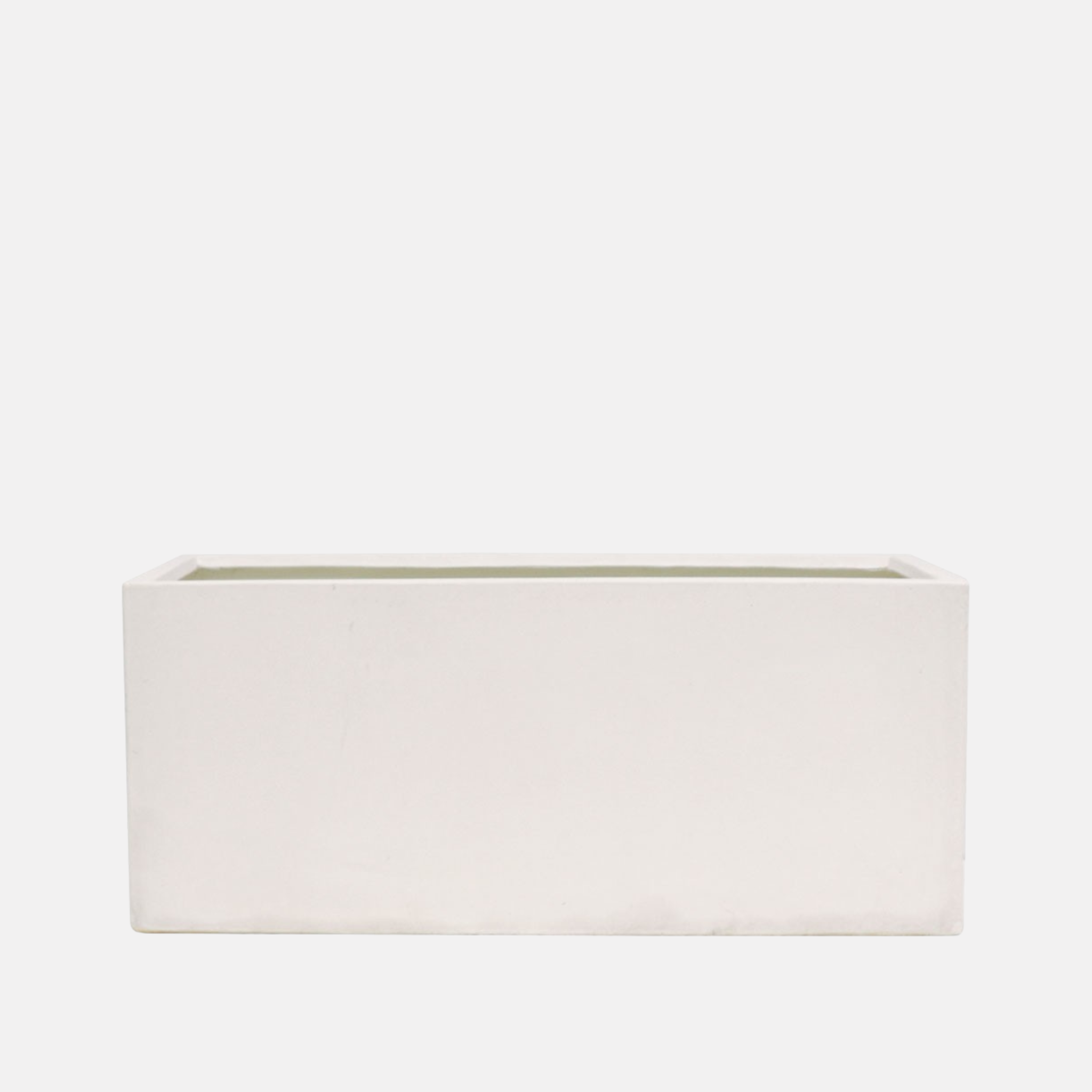 Waihou Planter - White Cement