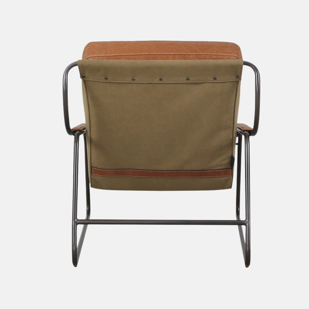 Pandora Leather Armchair - Brown