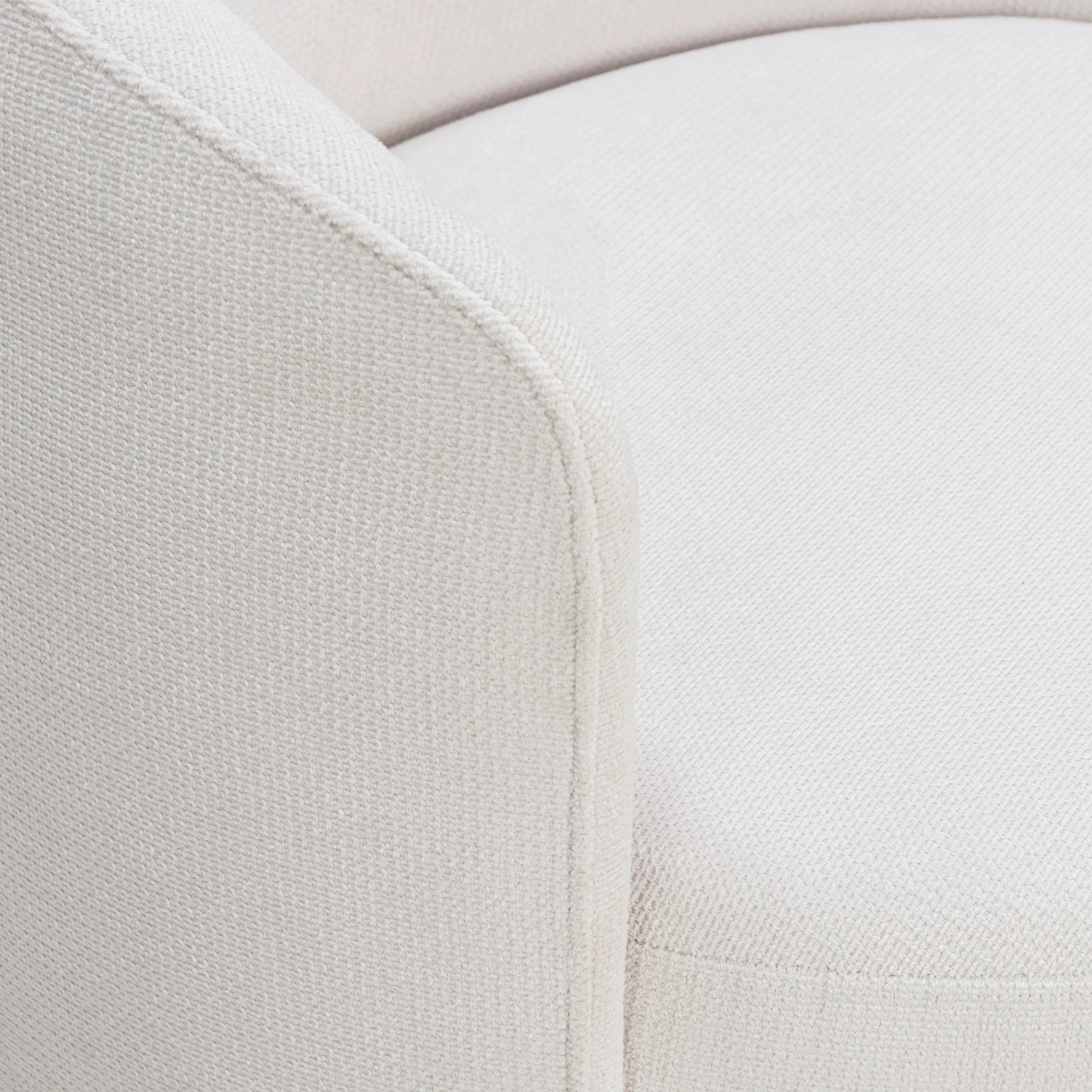 Estella Swivel Armchair - Ivory