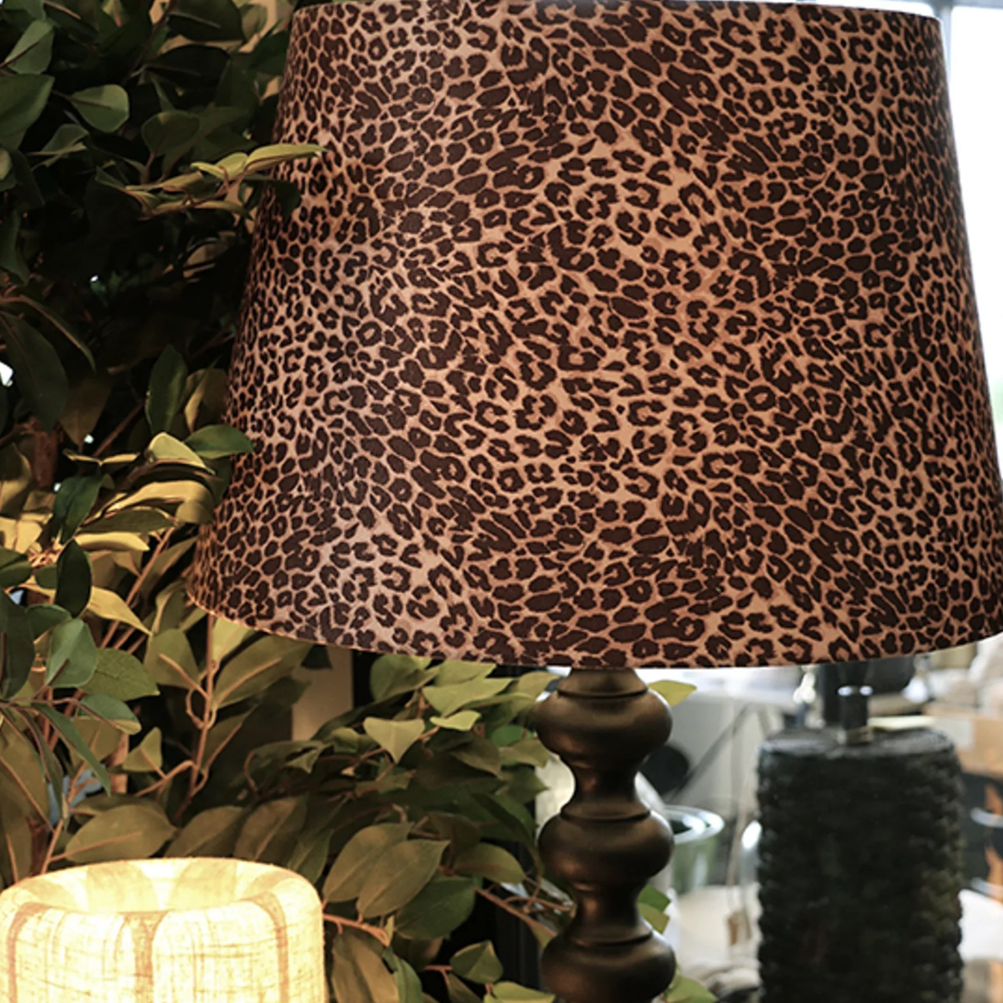 Stokholm Lamp Set of Two - Leopard
