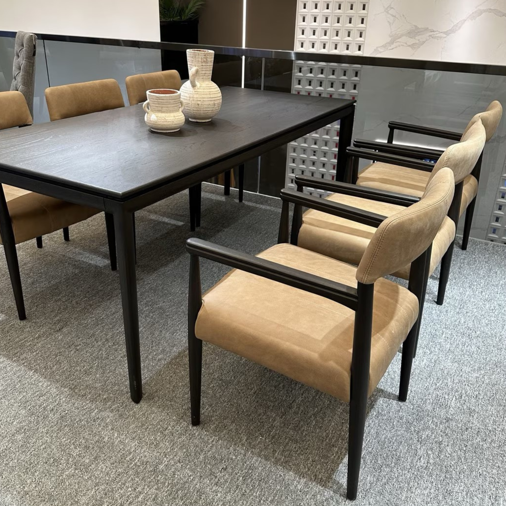 Savannah Leather Dining Chair