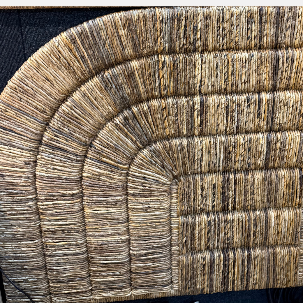 Banana Leaf Bedhead Curved