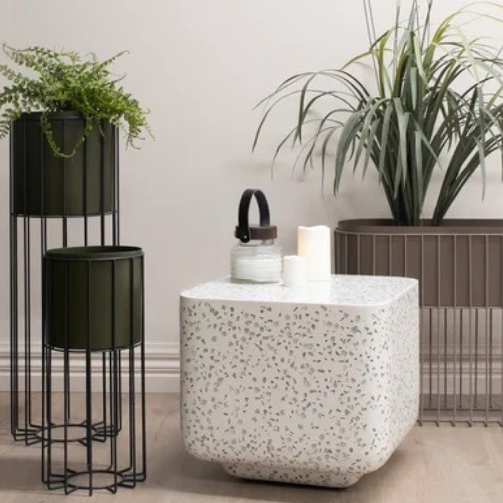 Bowie Terrazzo Side Table