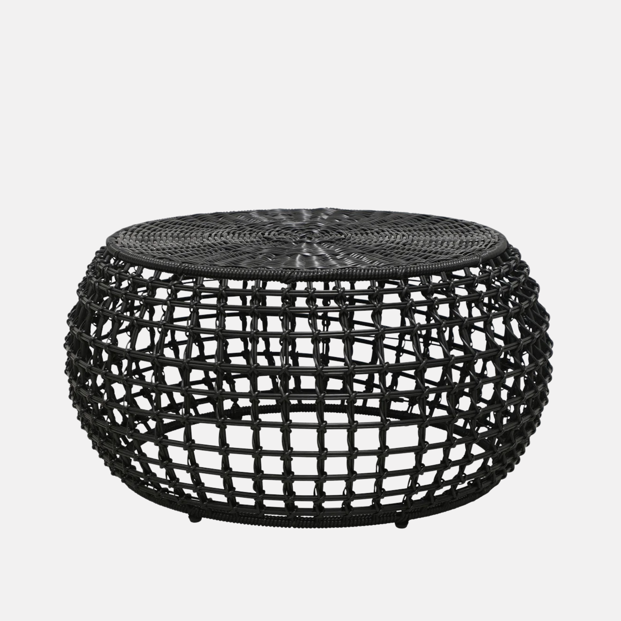 Wave Outdoor Coffee Table - Black