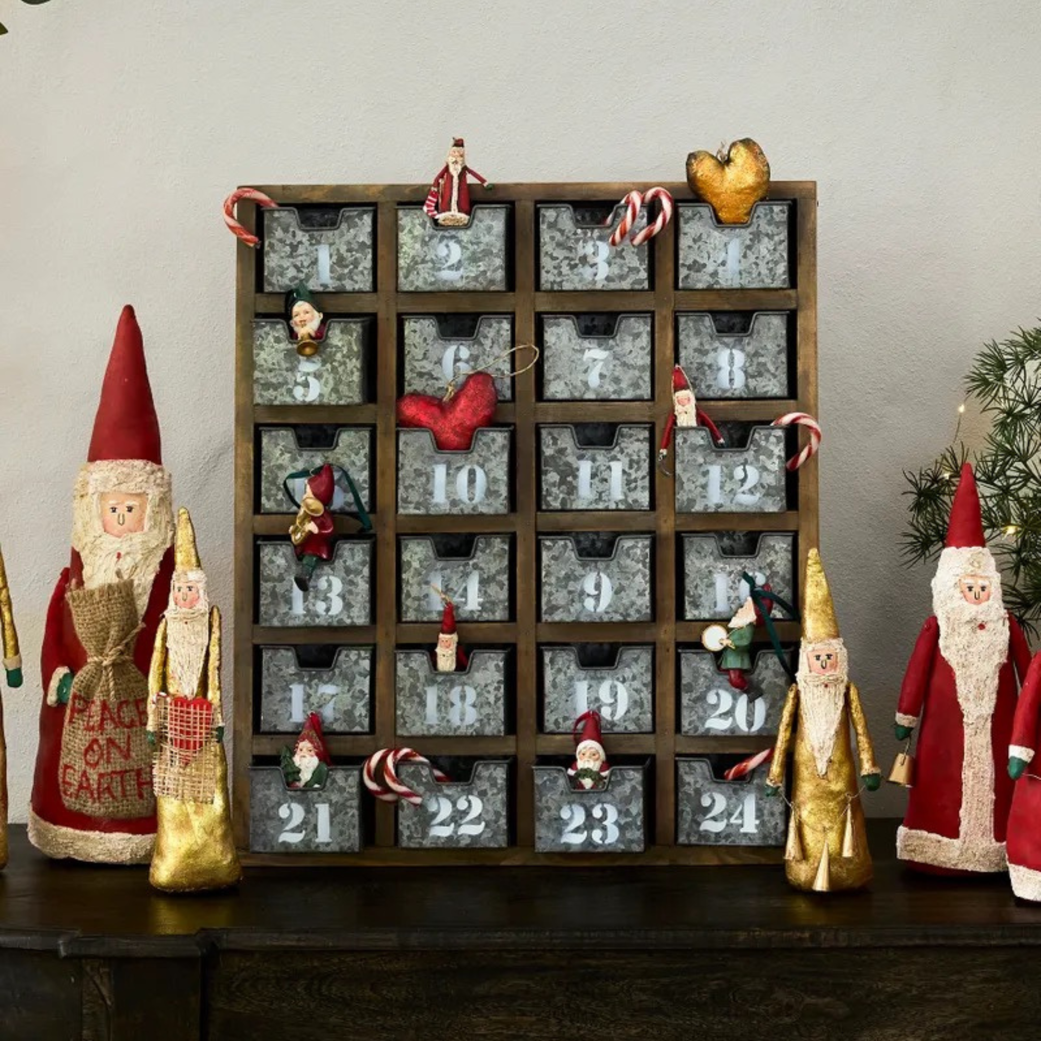 Rustic Advent Calender