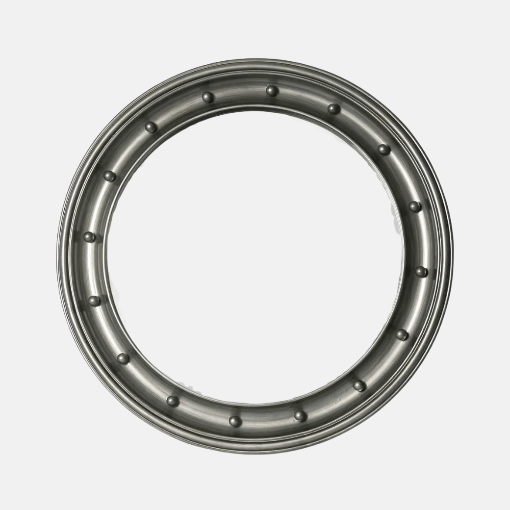 Clive  Mirror - Pewter