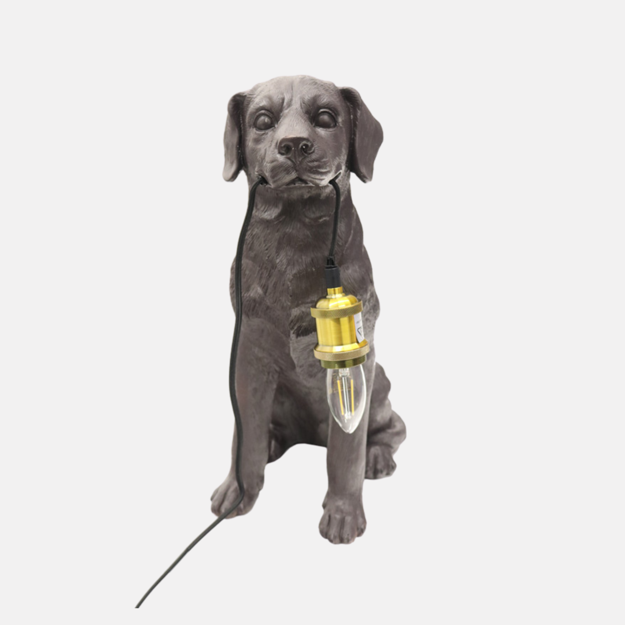 Labrador Table Lamp - Black