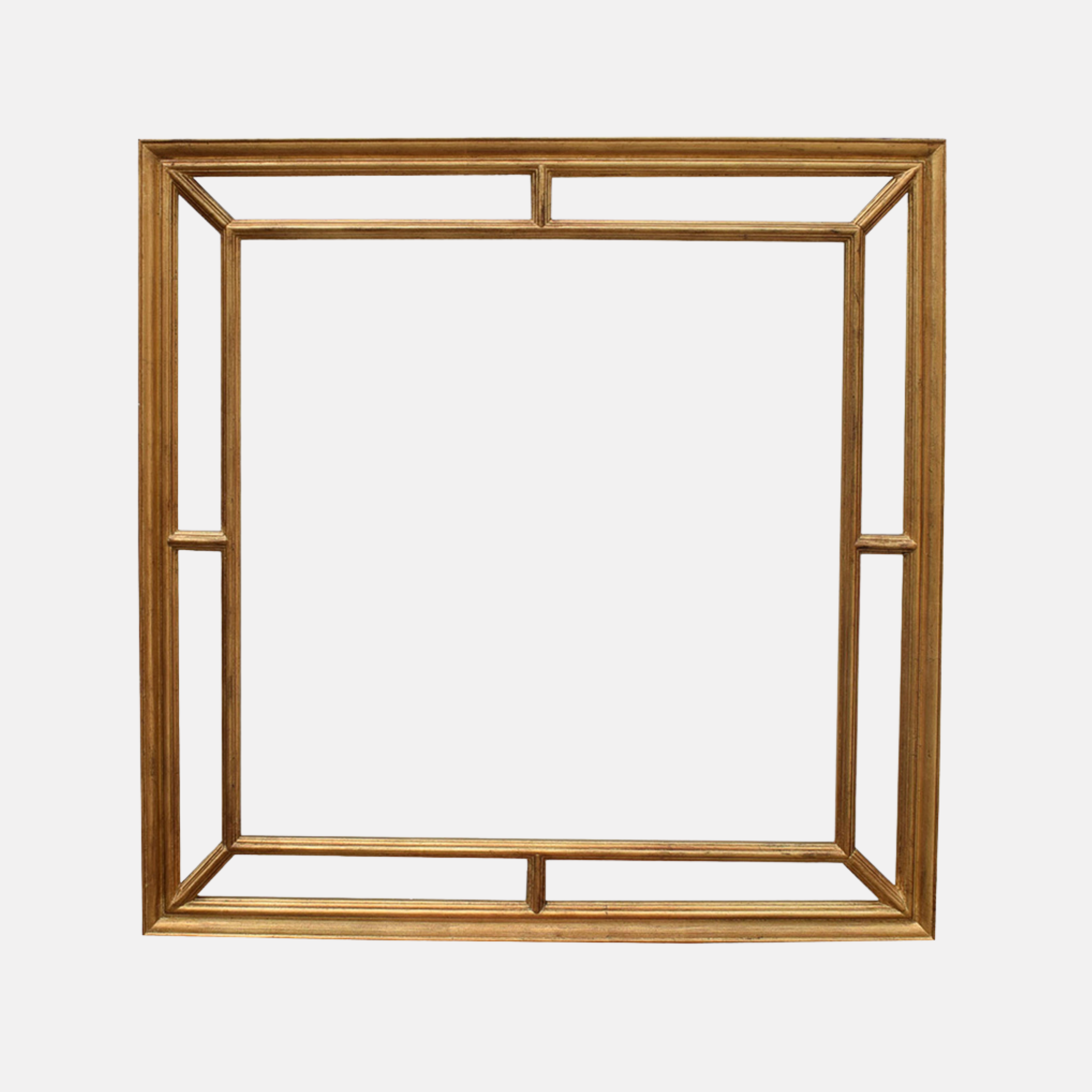 Matteo Square Mirror -  Gold