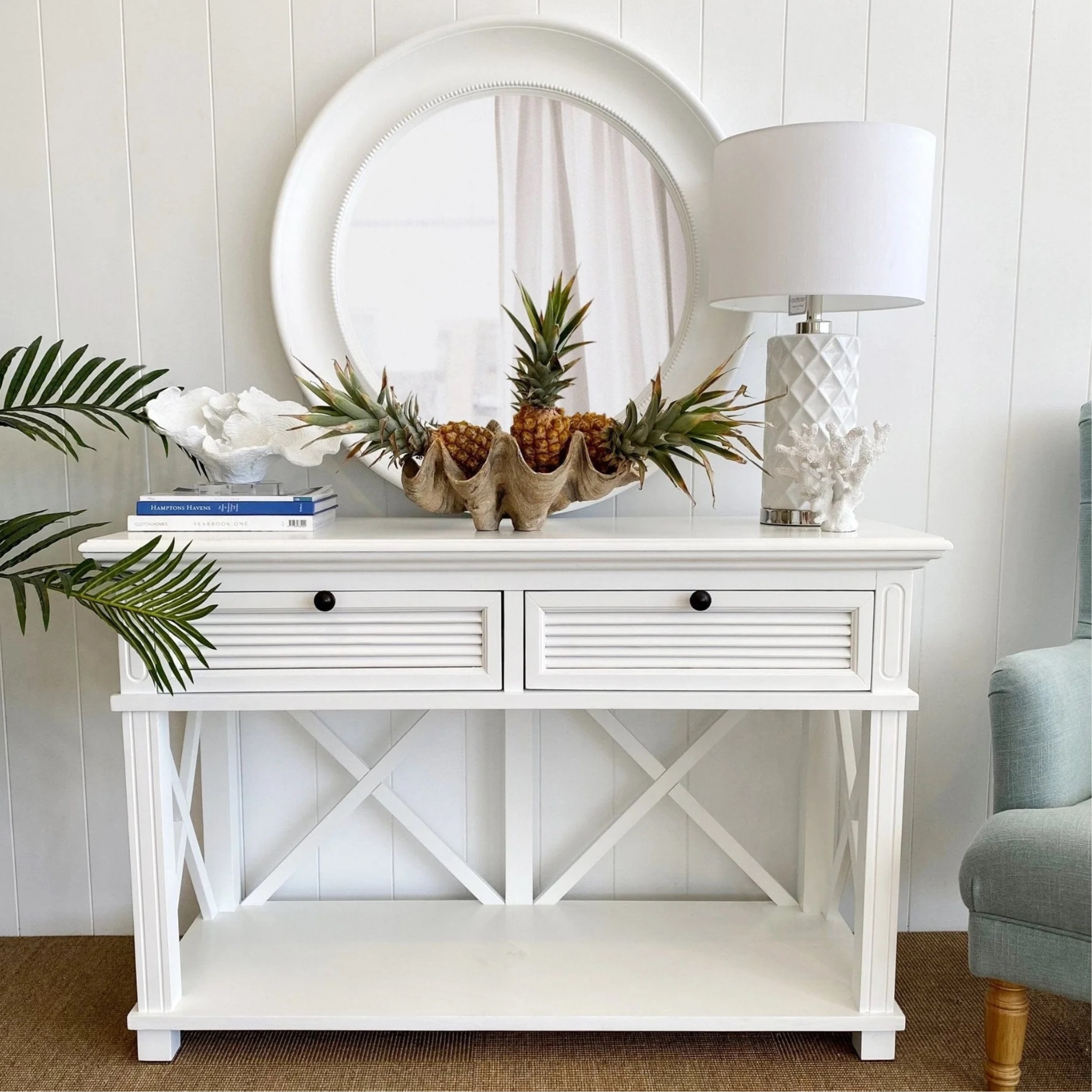 South Beach Console - White