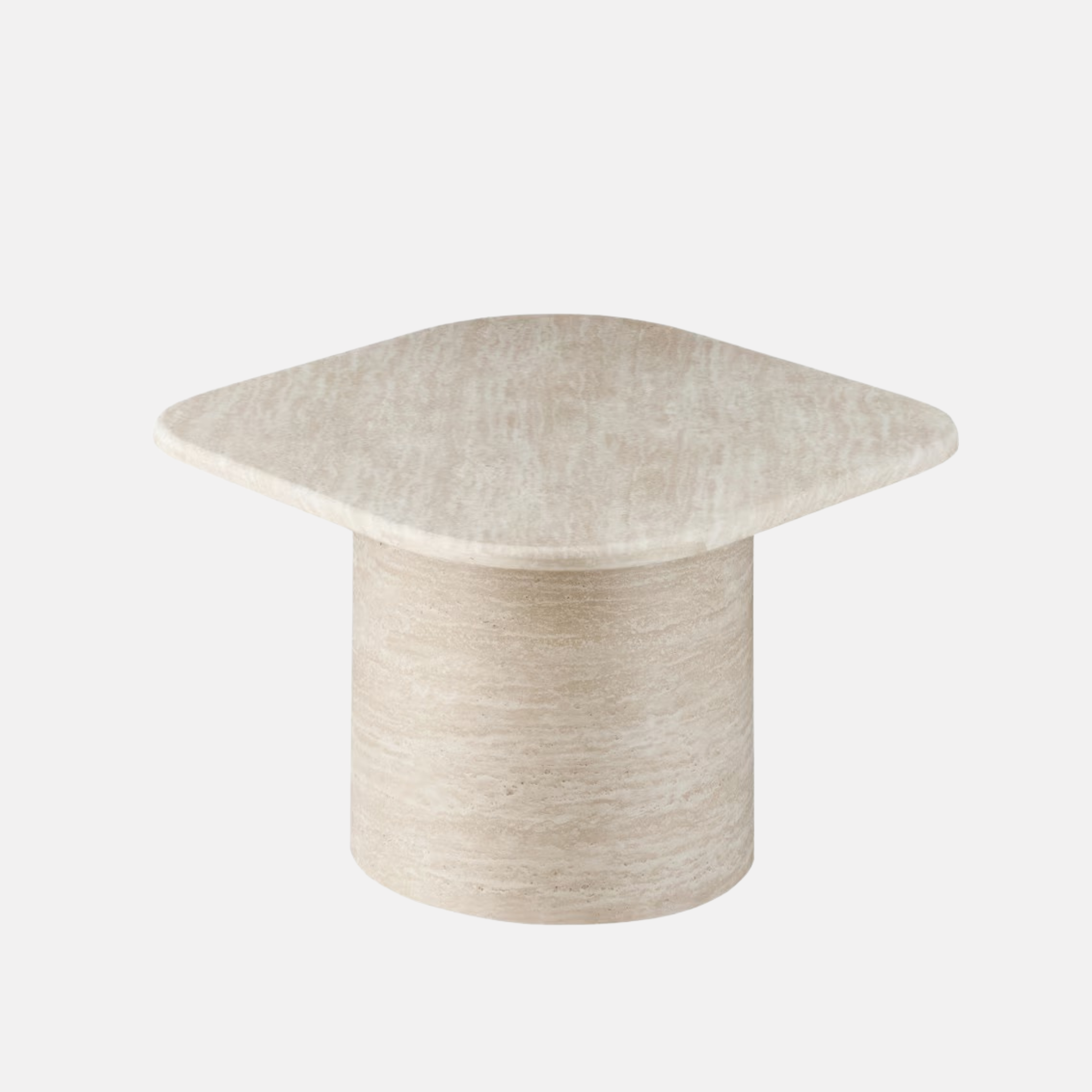 Wave Travertine Coffee Table