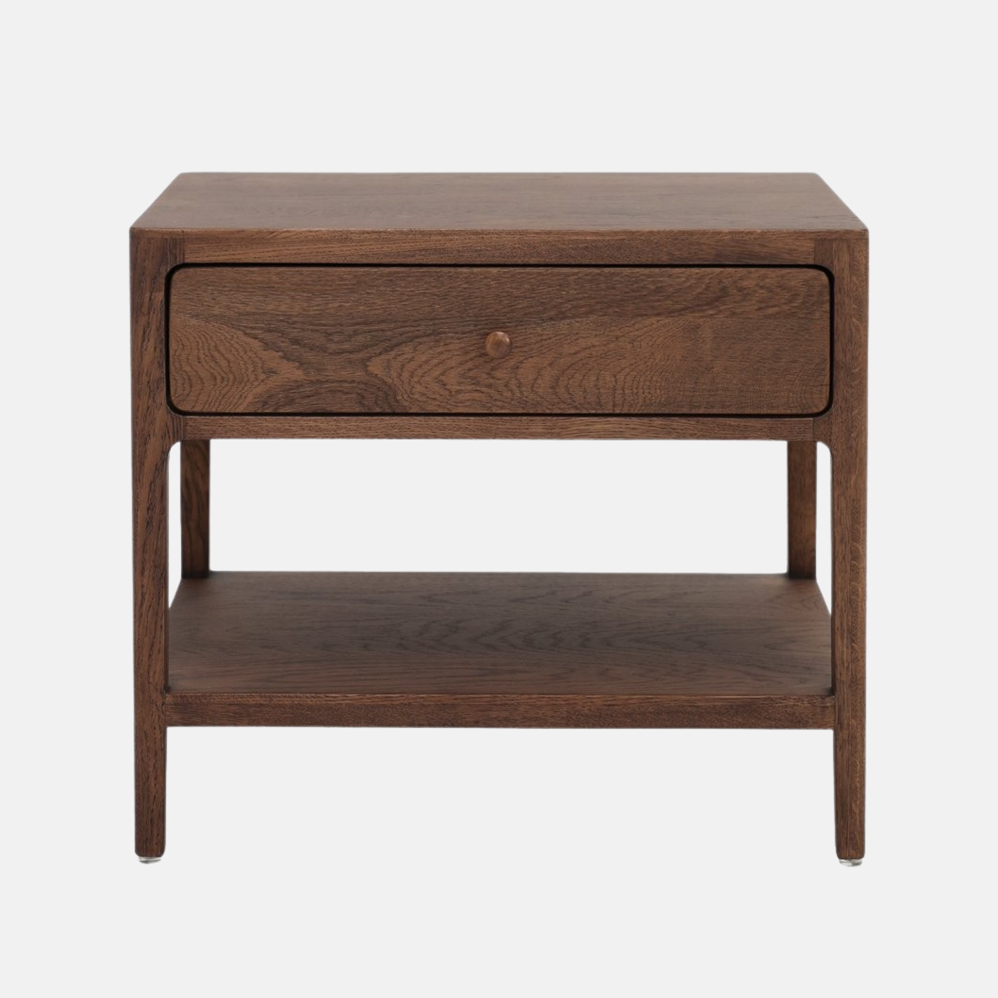 Lunde Walnut Bedside Table