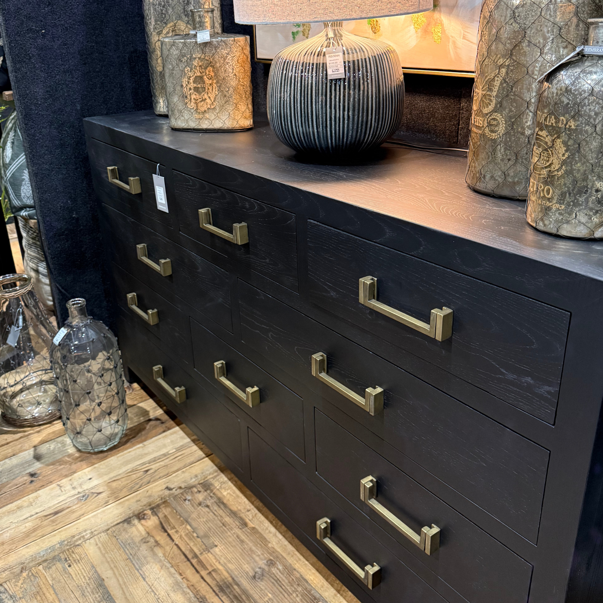 Harlequin Chest of Drawers - Black