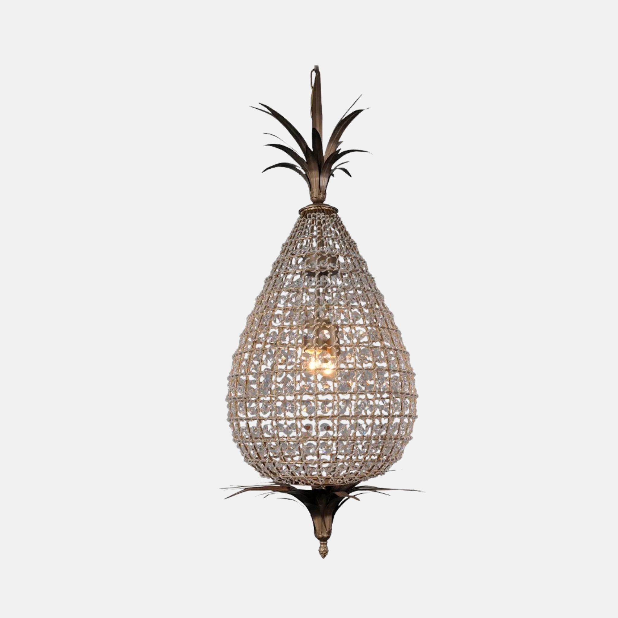 Crystal Pineapple Chandelier Large
