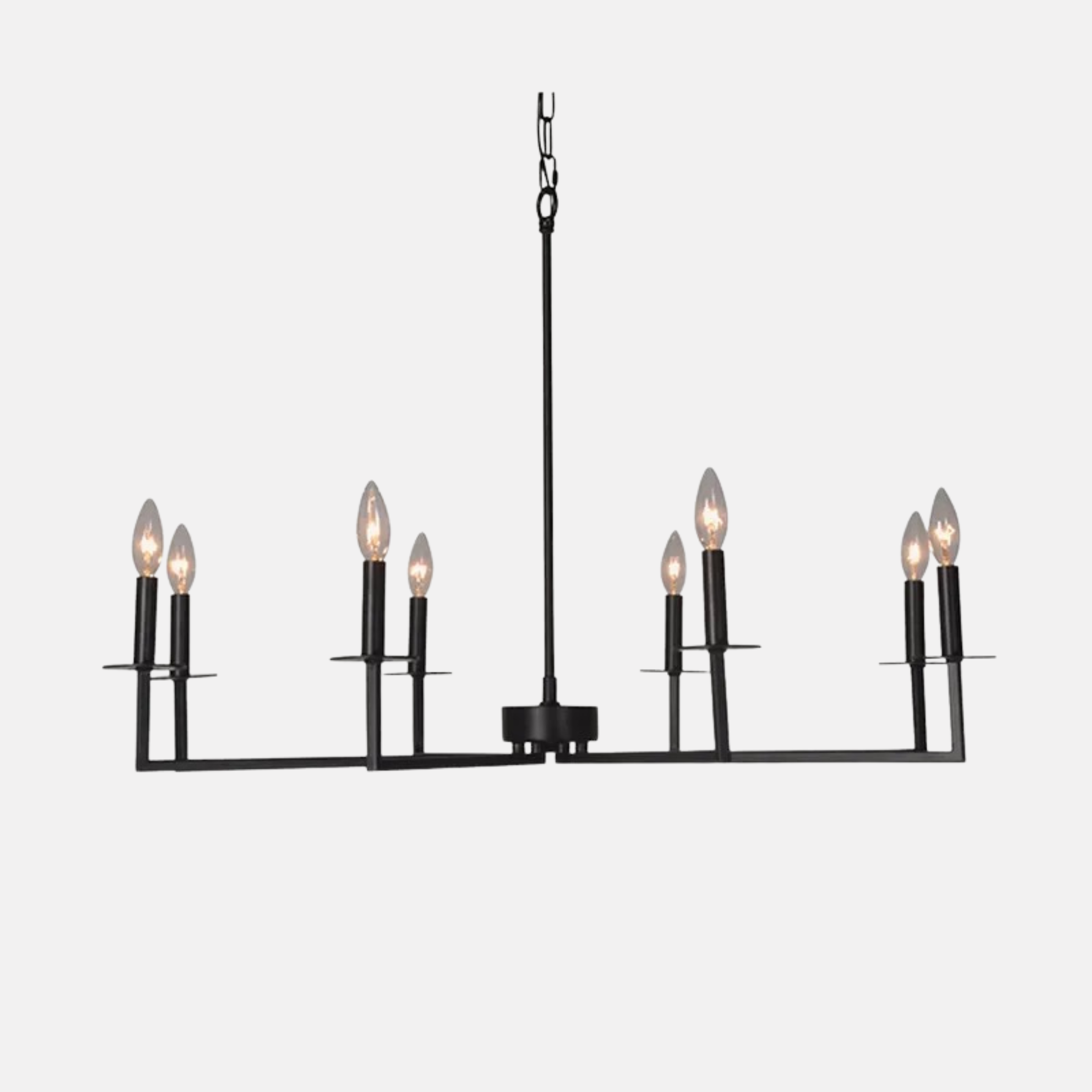 Edmound 8 Light Iron Chandelier