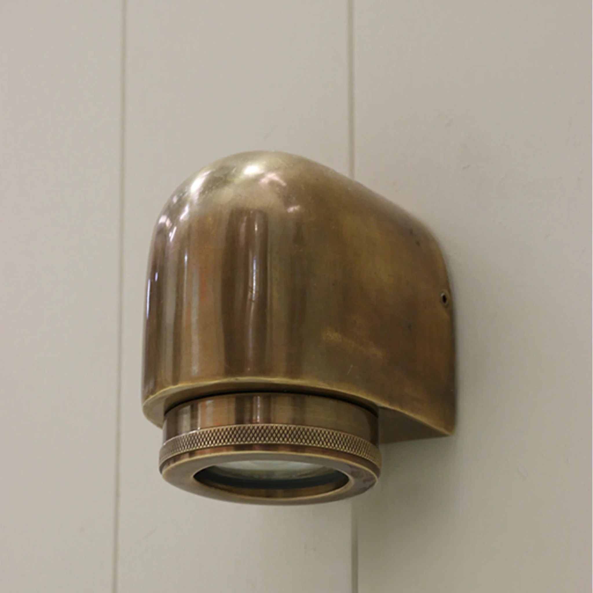 Huxley Brass Outdoor Wall Light