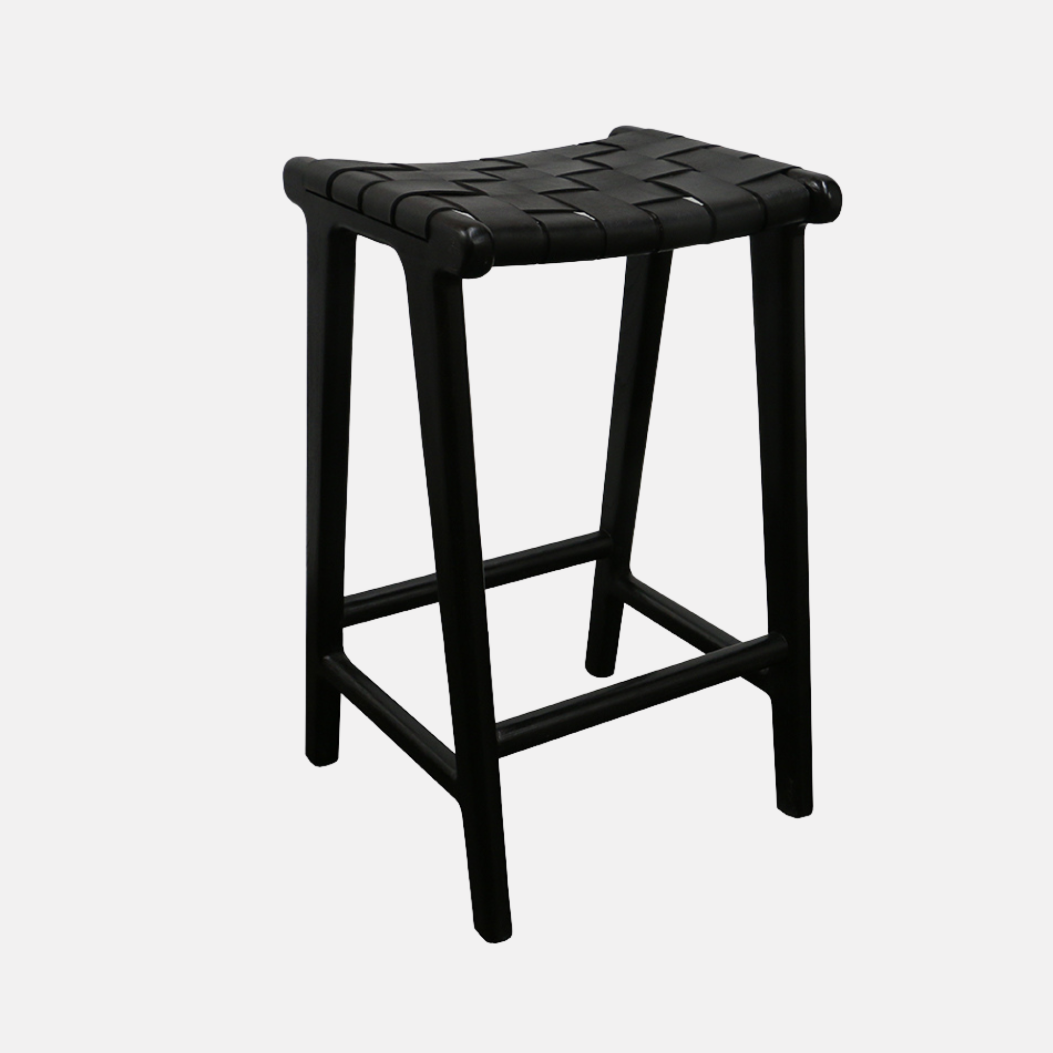 London Counter Barstool -  Black