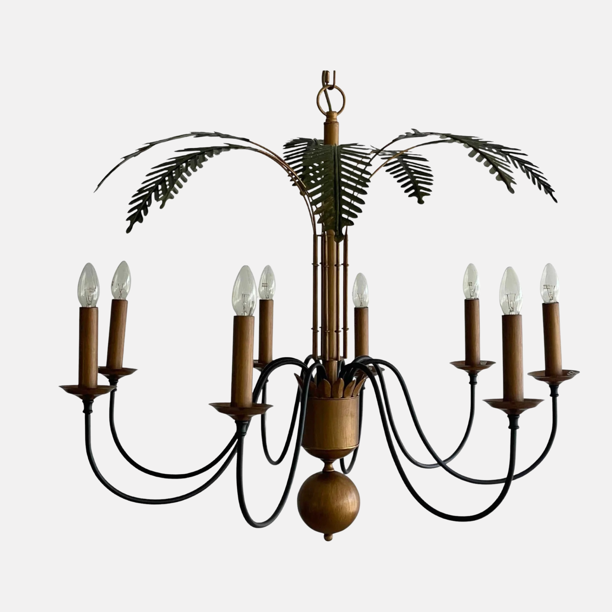 Palm Leaves Chandelier