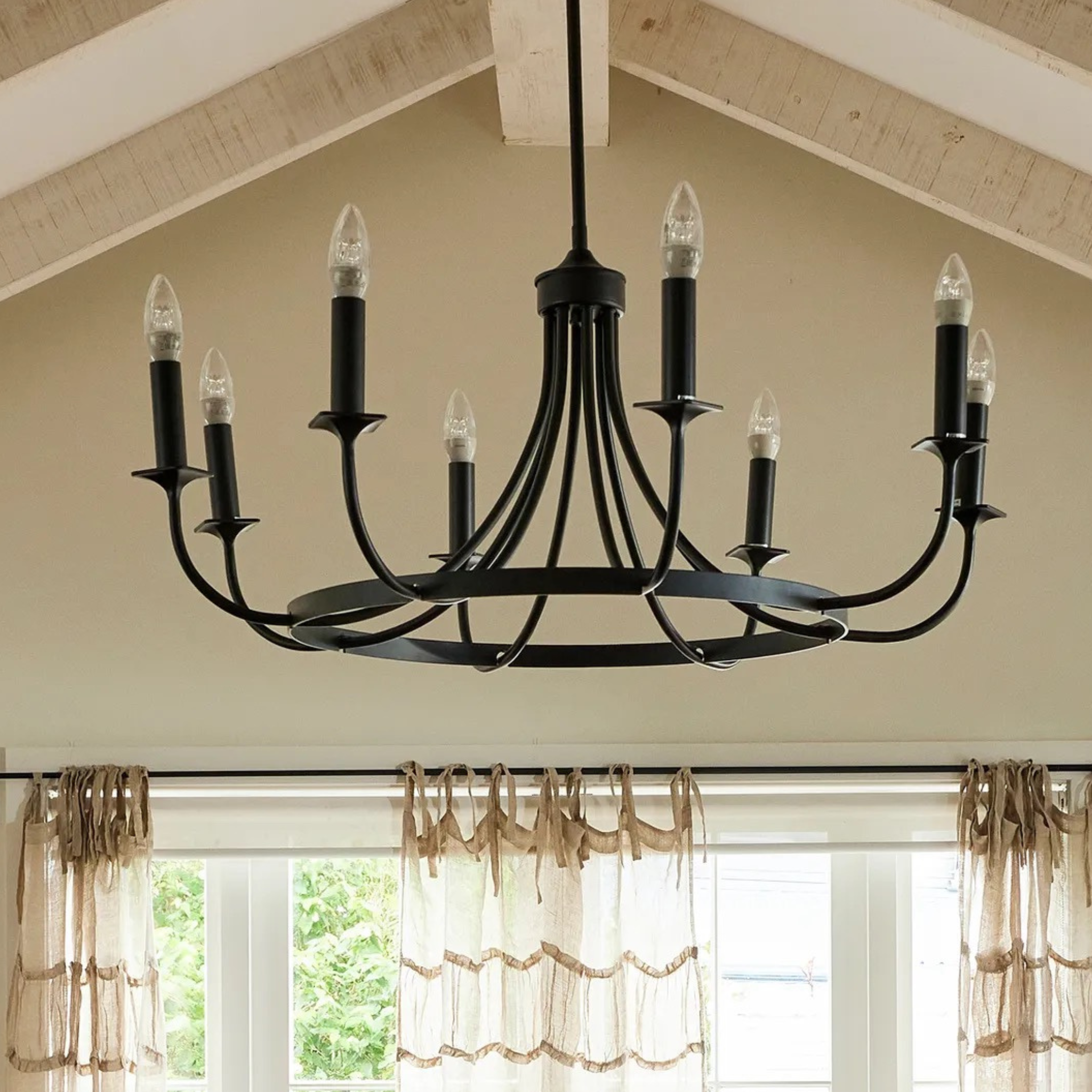 Forbes Iron Chandelier
