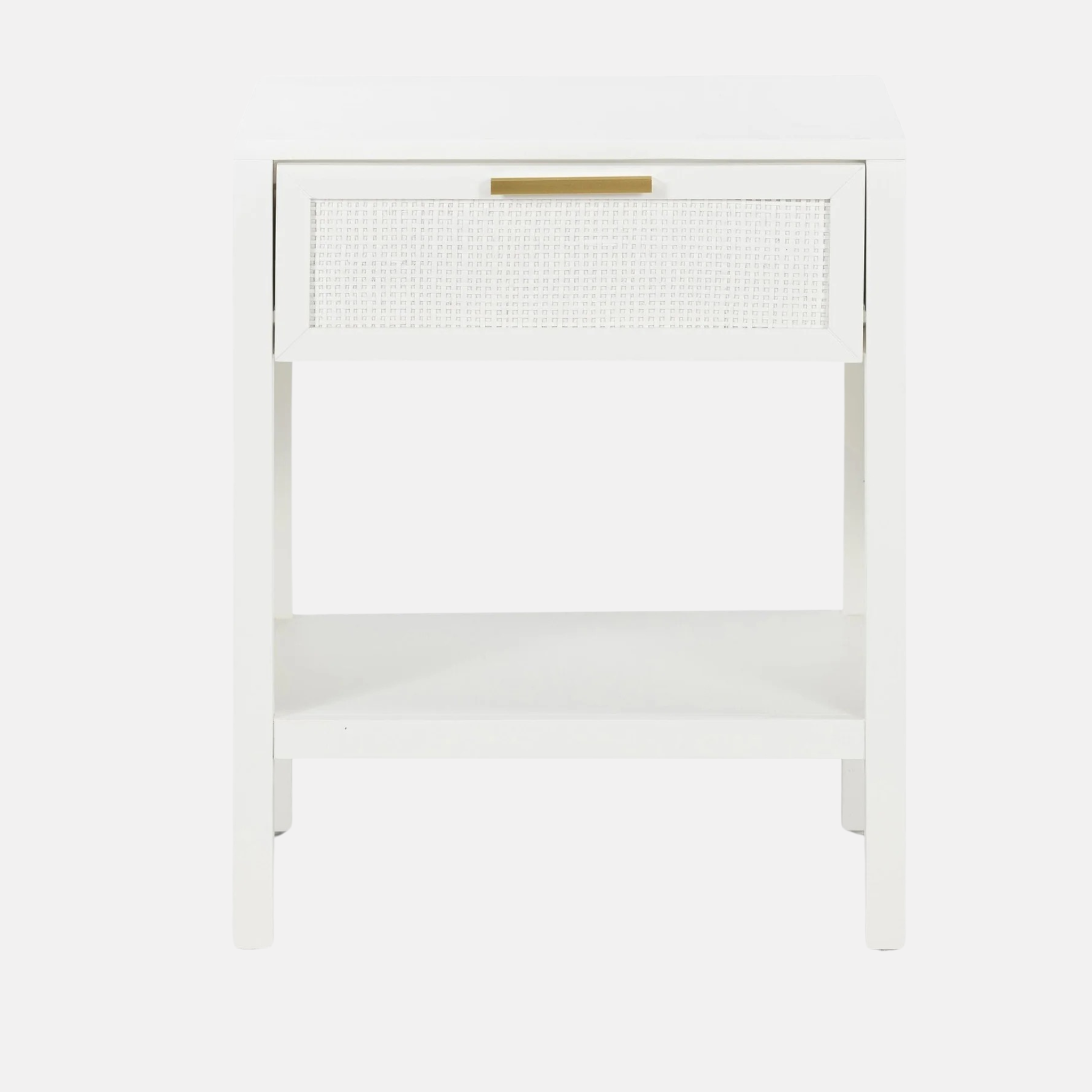 Stamford Bedside Table - White
