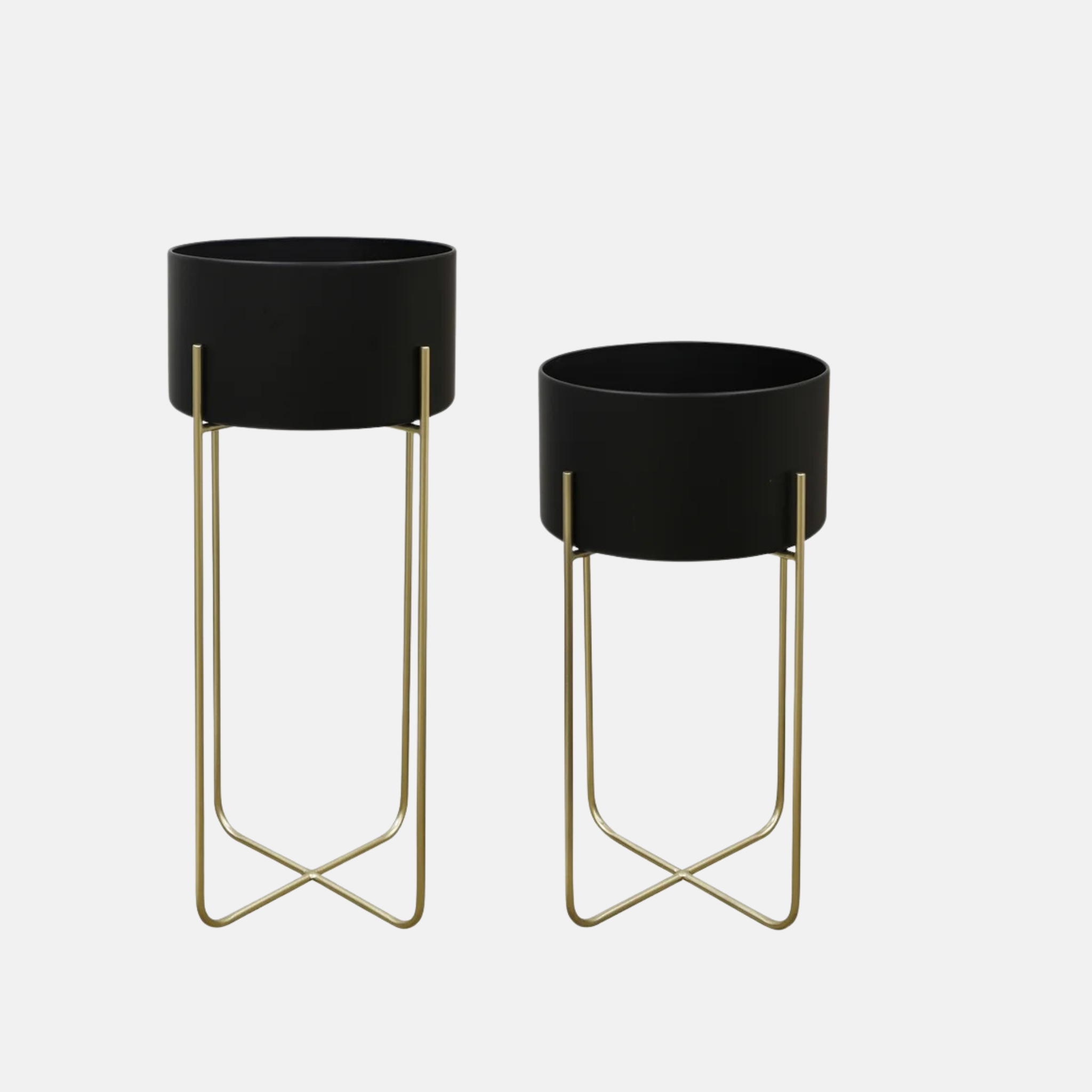 Cambridge Round Pot Stands Black