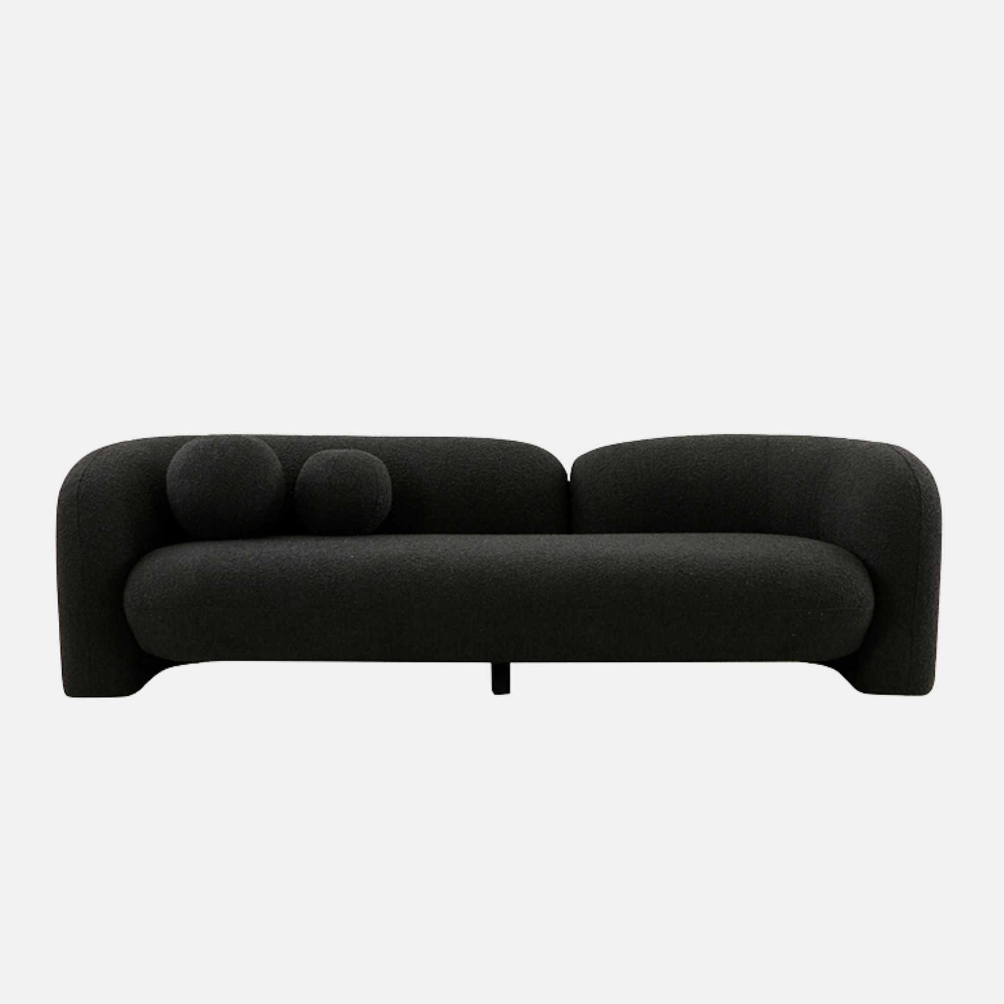 Seattle Boucle Sofa - Charcoal