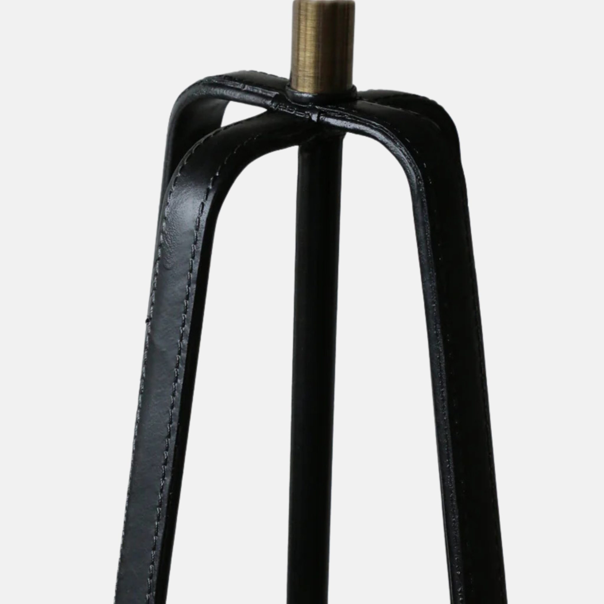 Savoy Leather Lamp - Black