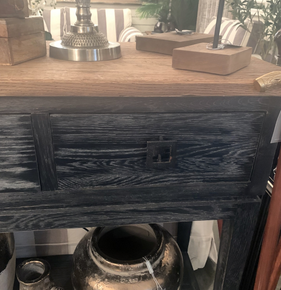 Eric 4 Drawer Oak Console